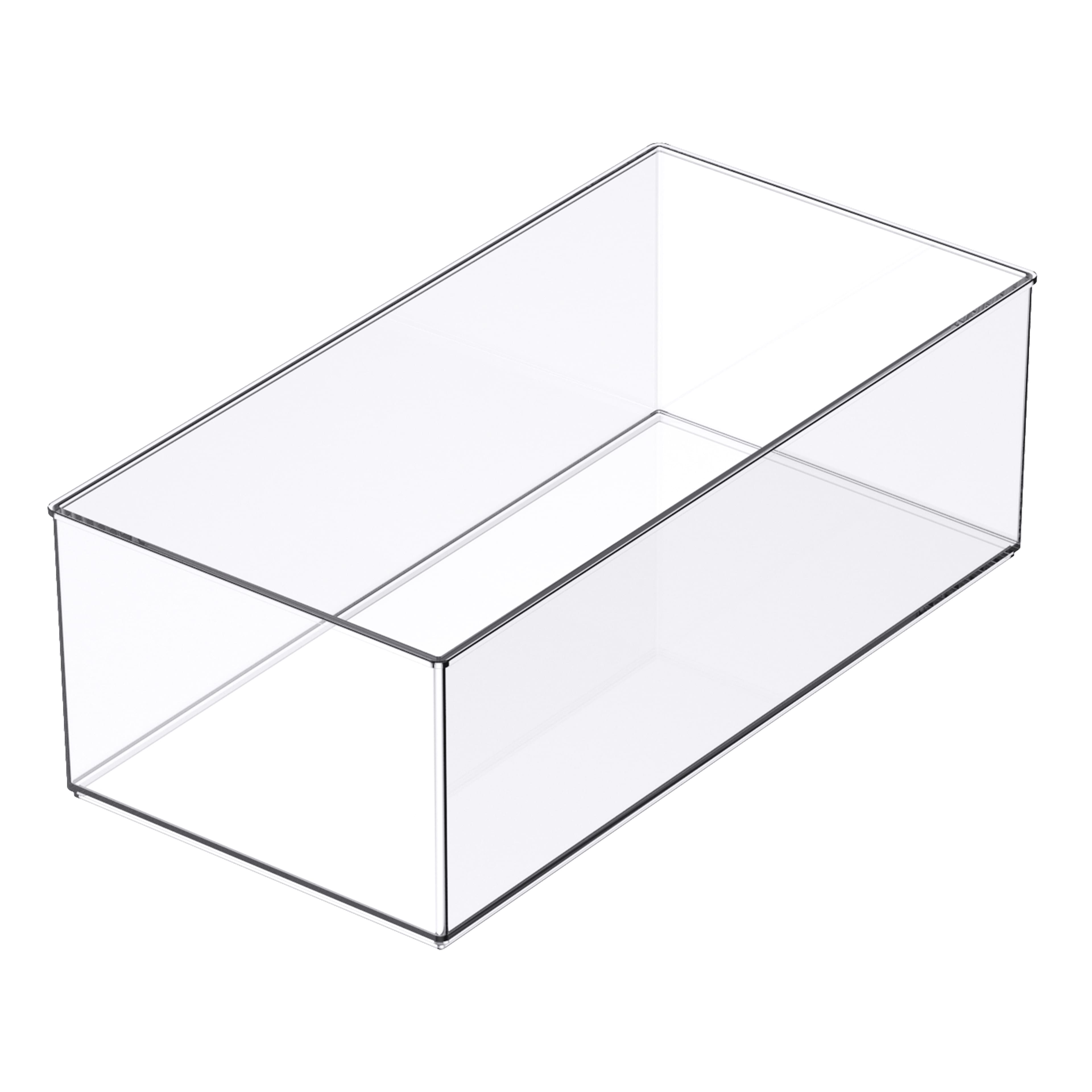 12 Pack: 12&#x22; x 6&#x22; Clear Stacking Storage Bin by Simply Tidy&#x2122;