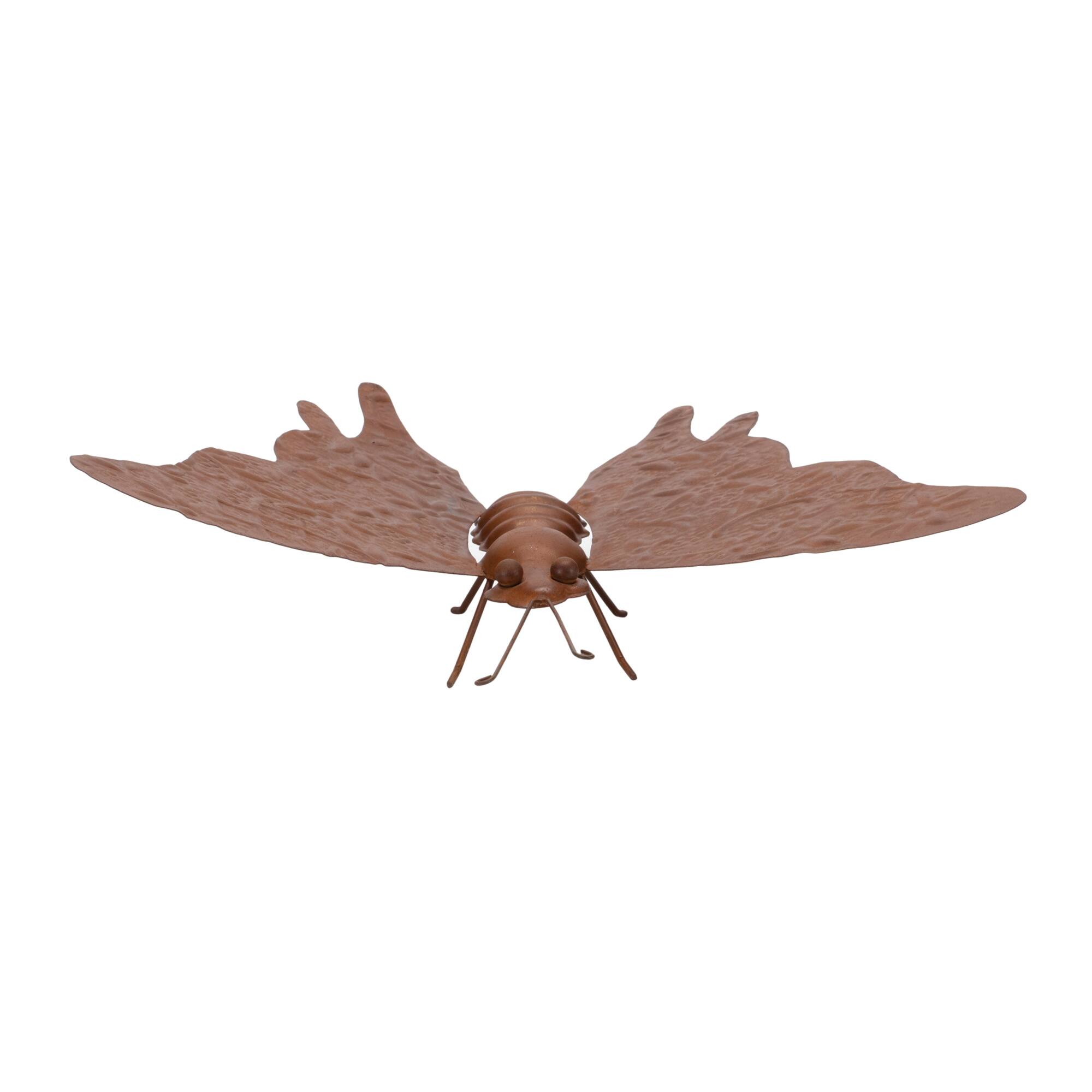 12.5&#x22; Bronze Metal Butterfly Garden Accent