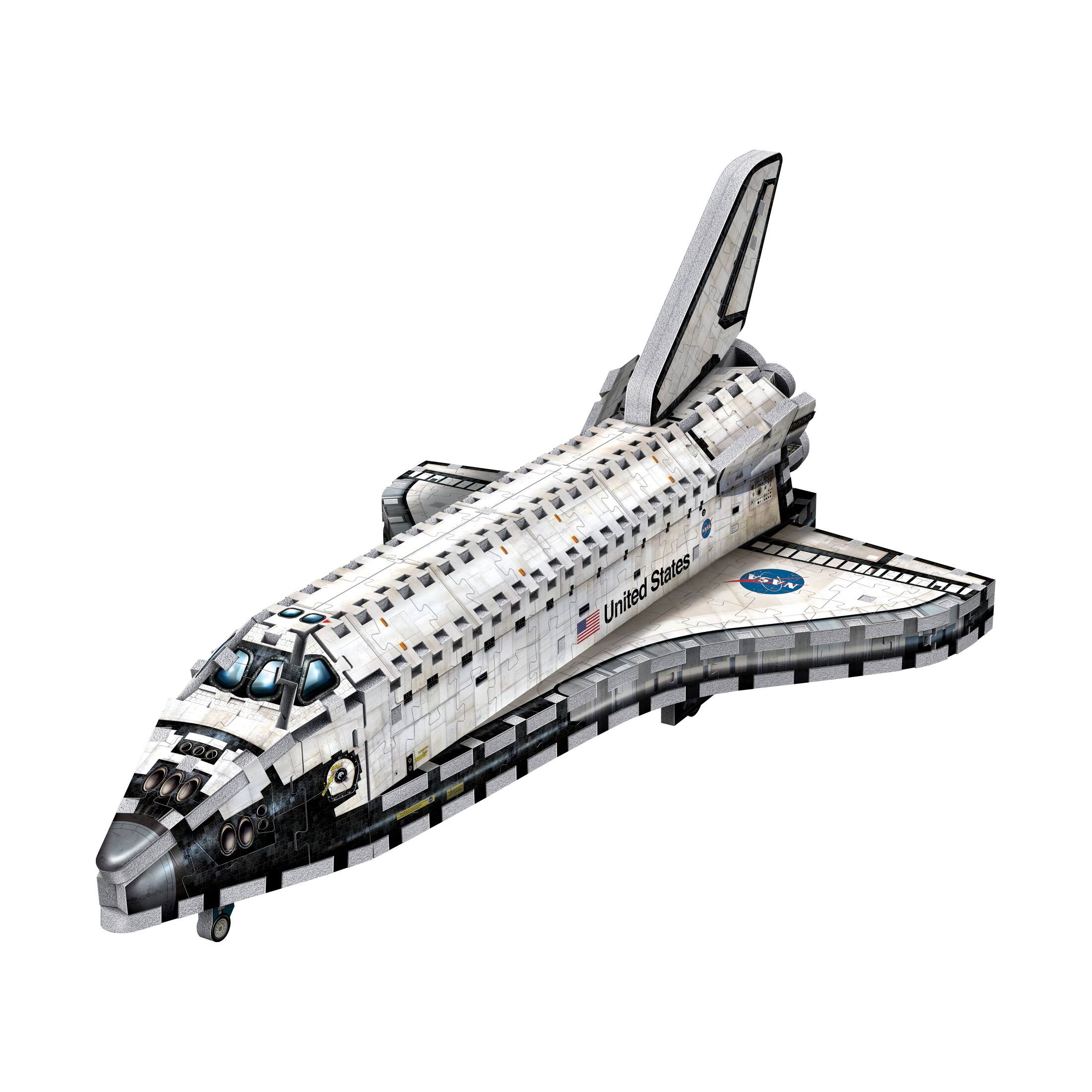 Wrebbit 3D Puzzle&#x2122; Space Shuttle Orbiter 435 Piece Puzzle