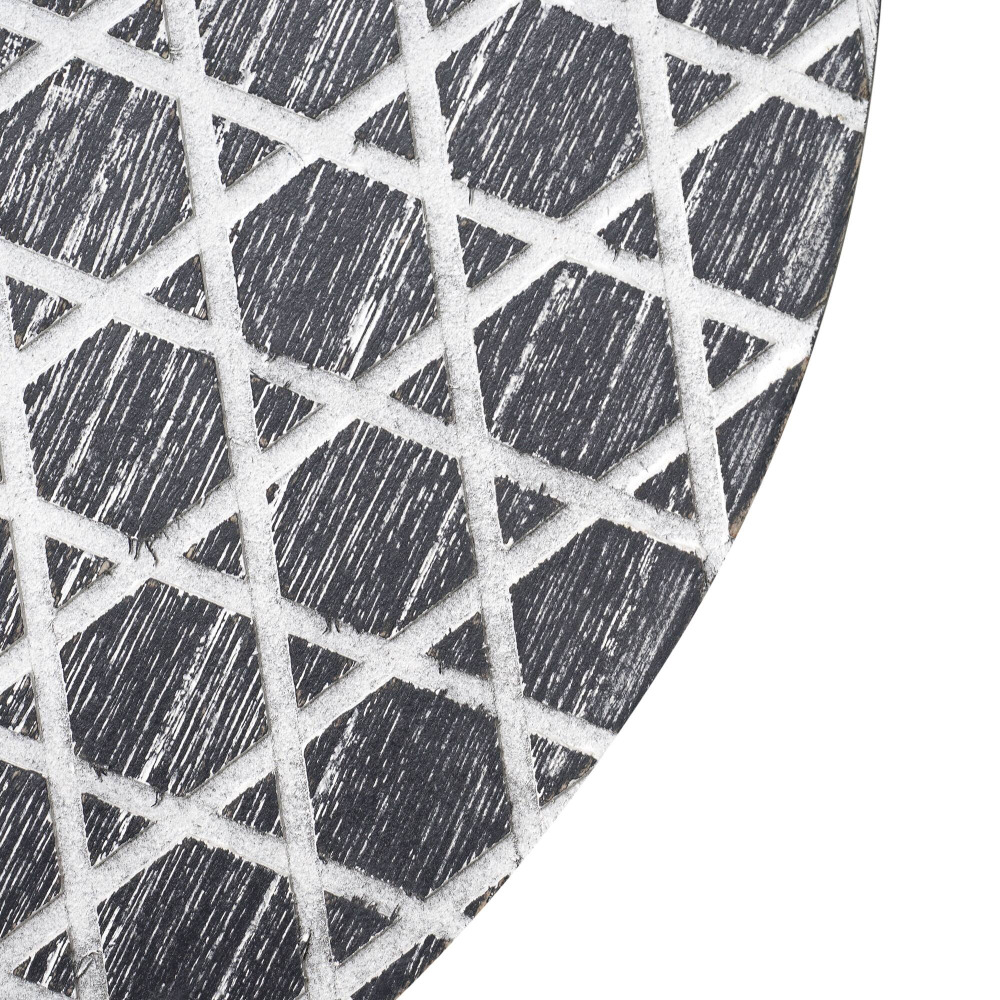 American Art Décor™ 3-Piece Dark Gray Contemporary Round 3-Piece Wall Décor Set