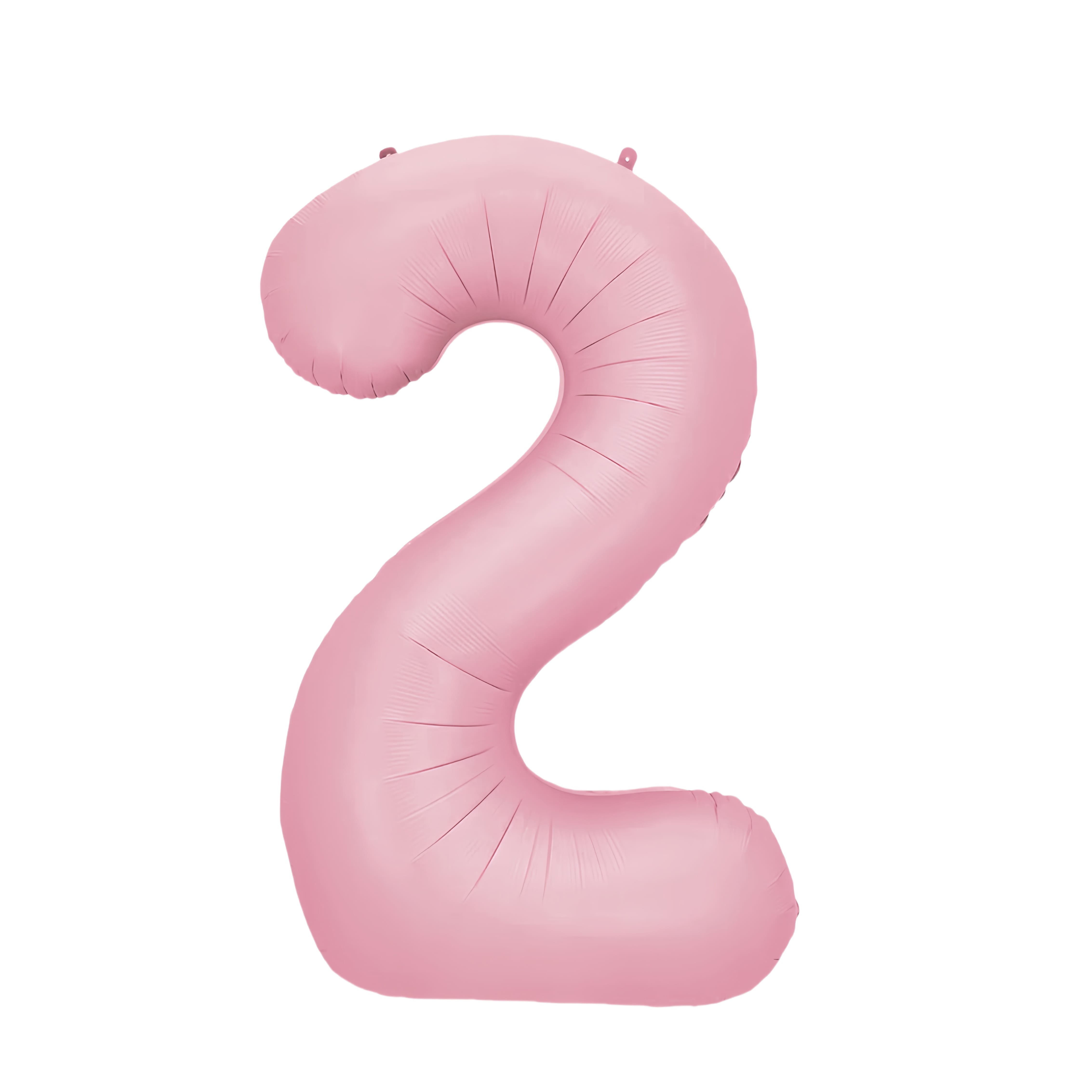 34&#x22; Light Pink Number Foil Balloon