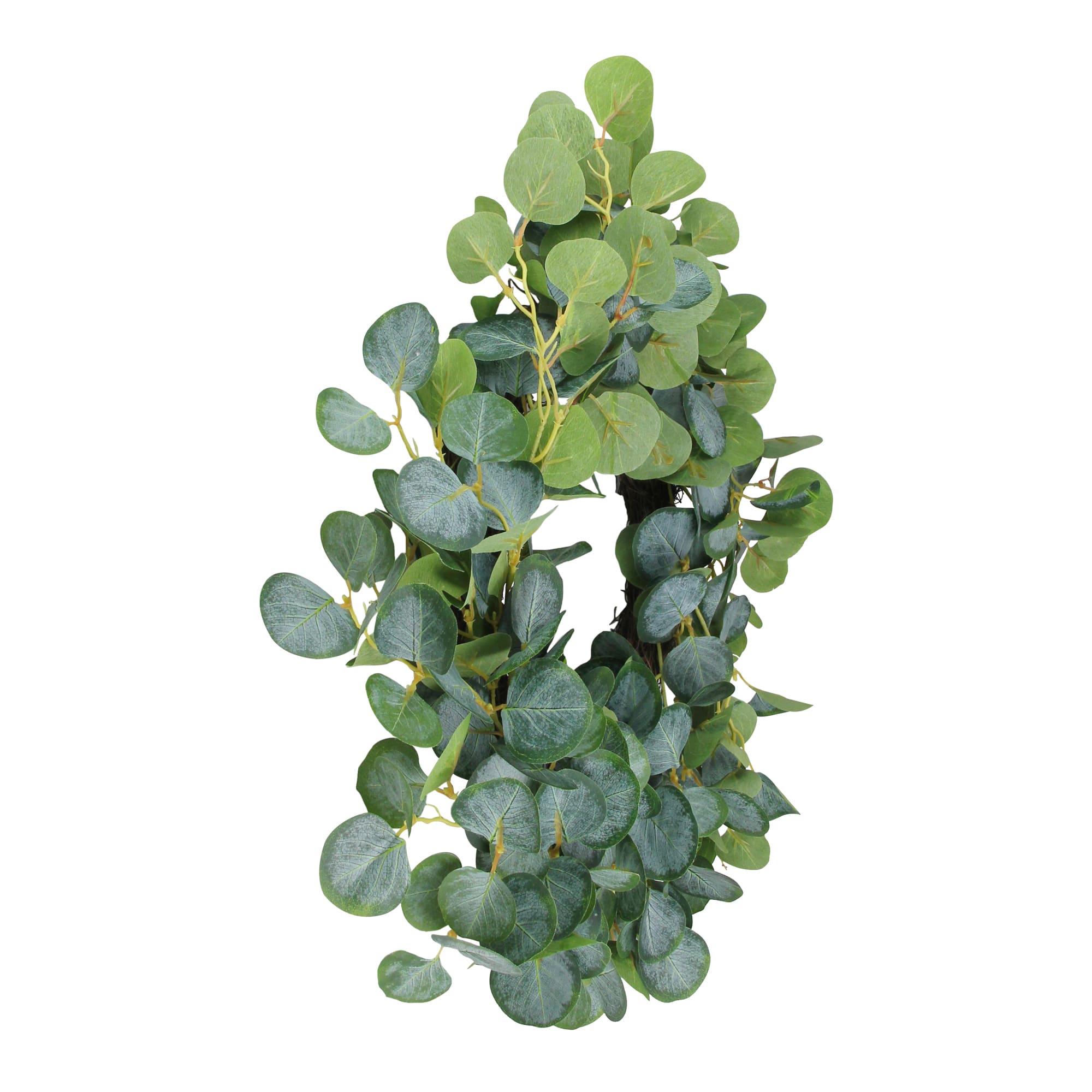 20&#x22; Eucalyptus Leaves Spring Wreath