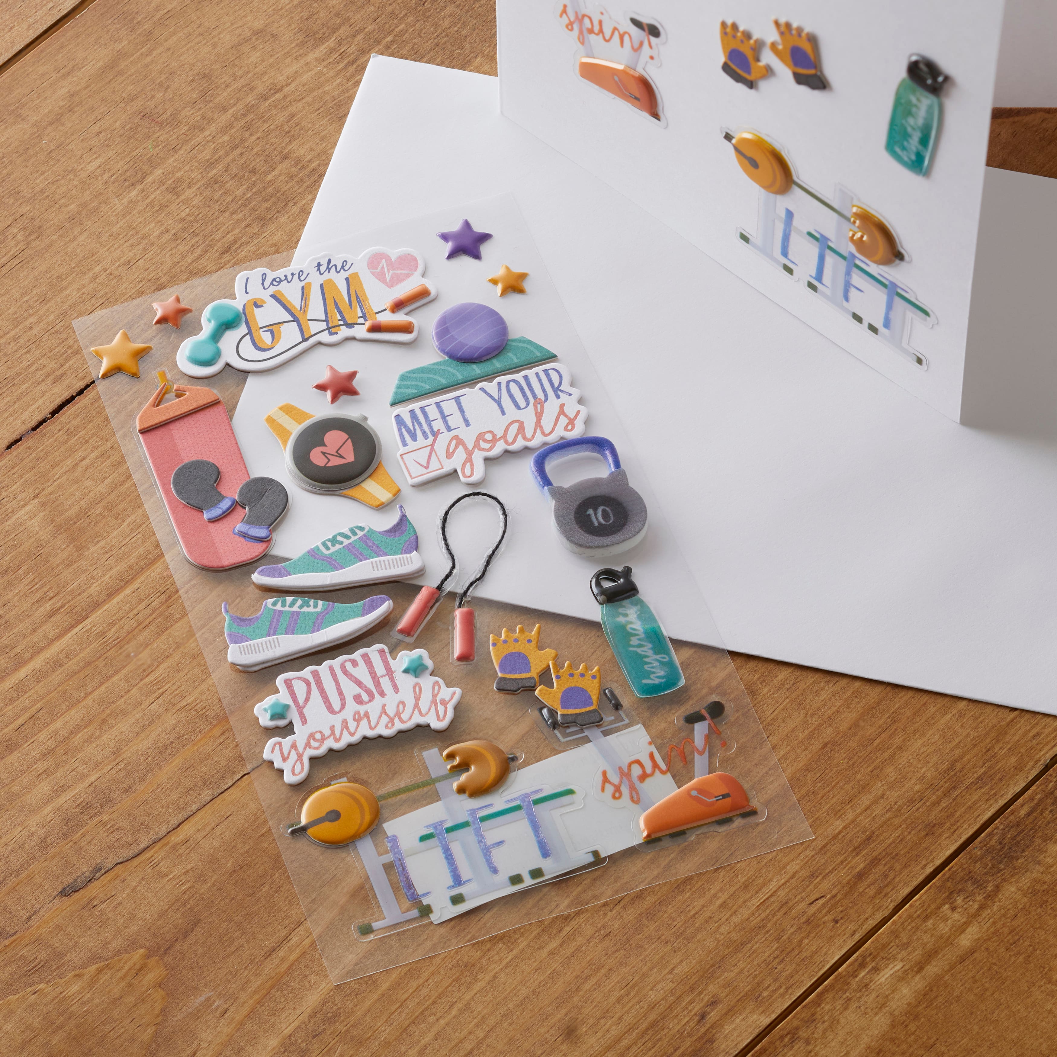 Gym Stickers by Recollections&#x2122;