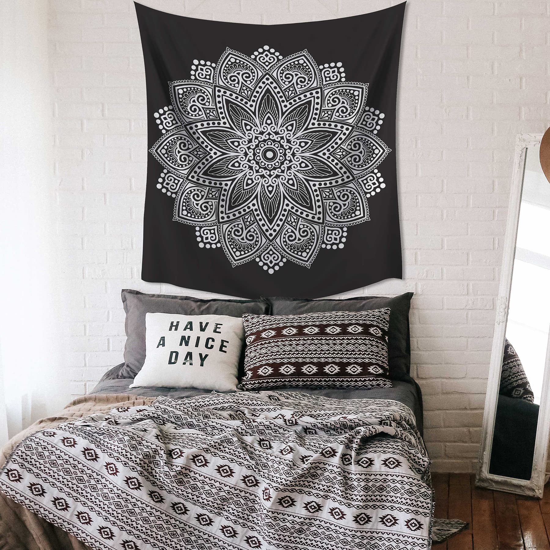 RoomMates Mandala Tapestry