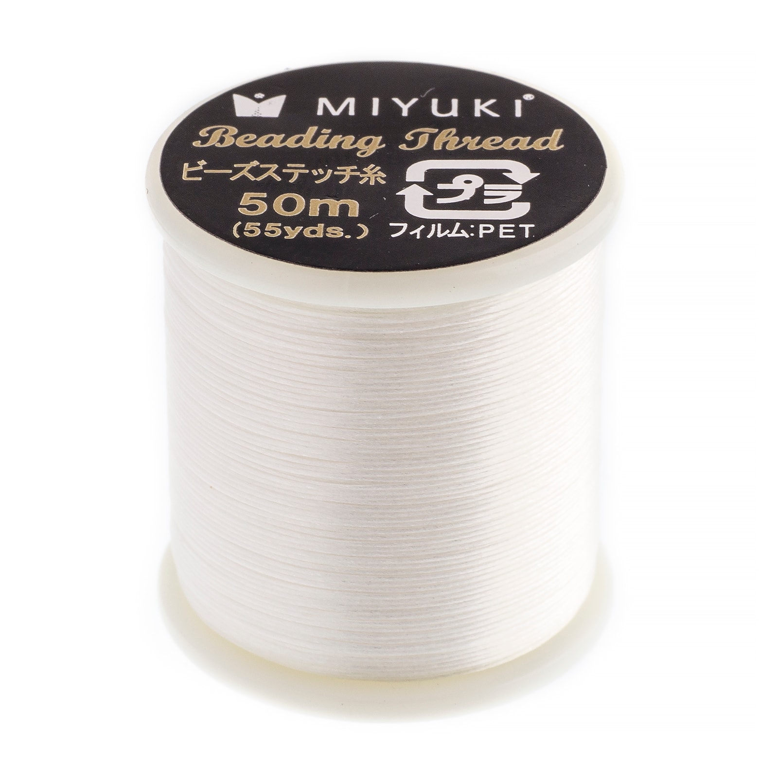 Miyuki Nylon Beading Thread B Eggshell (50m) by Cosplay Supplies