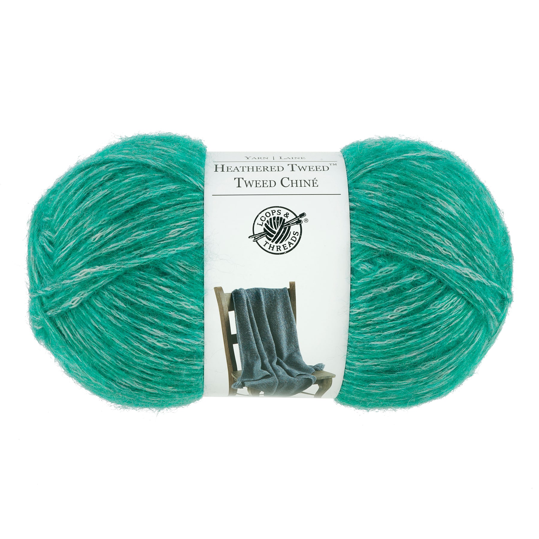 Heathered Tweed™ Yarn by Loops & Threads® | Michaels