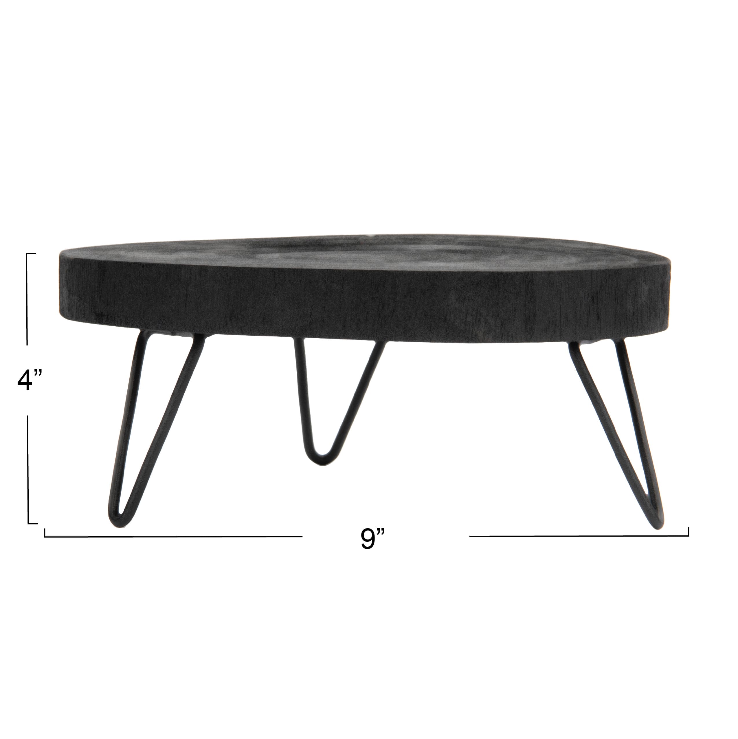 Hello Honey® Decorative Paulownia Wood Pedestal