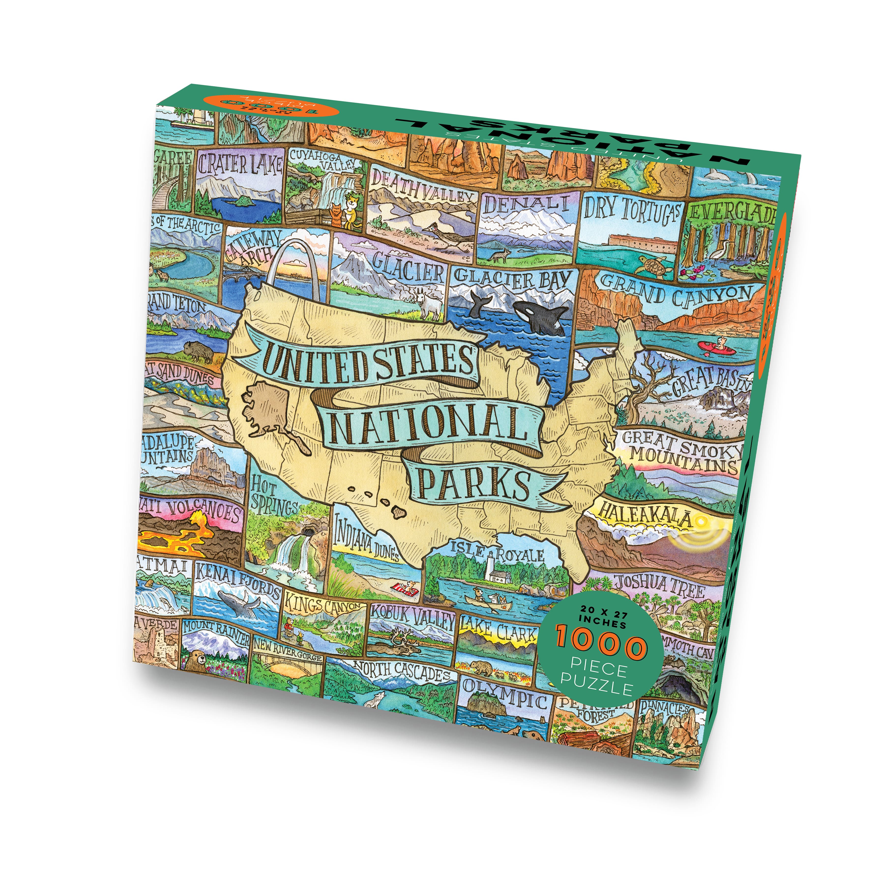 TF Publishing National Parks 1,000 Piece Jigsaw Puzzle