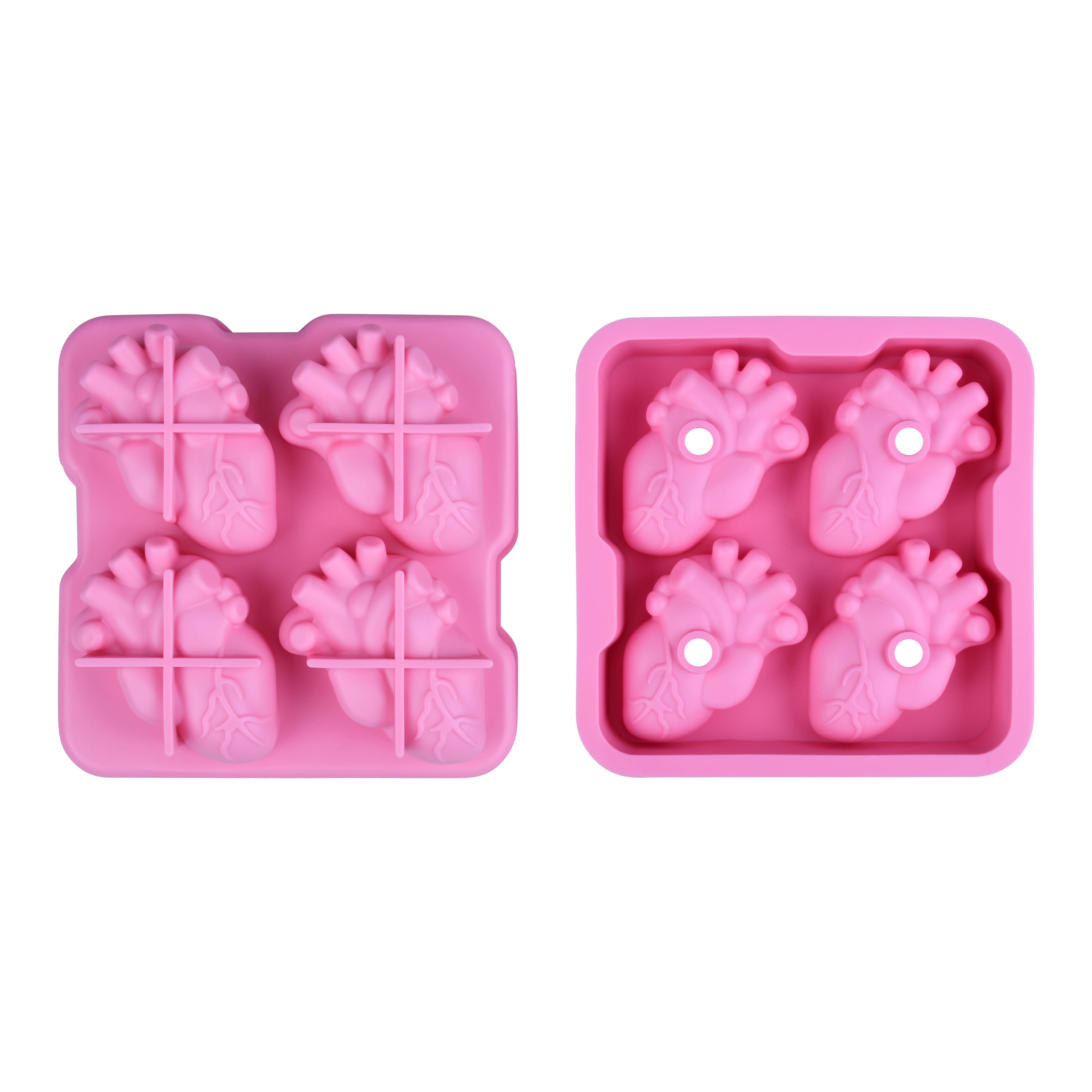 Heart 3D Silicone Ice Mold by Makery&#x2122;
