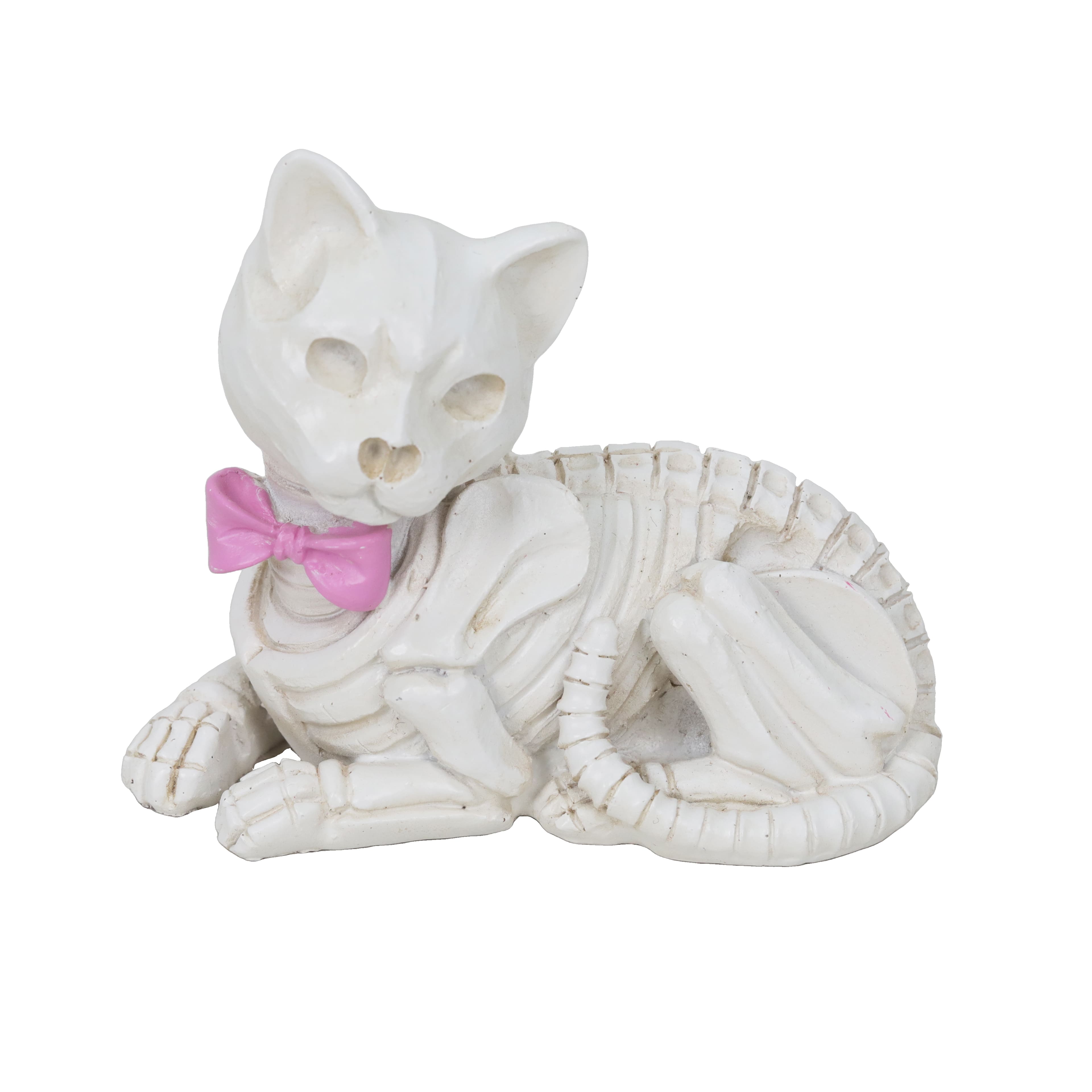 Assorted 4.5&#x22; Skeleton Cat Tabletop D&#xE9;cor by Ashland&#xAE;, 1pc.