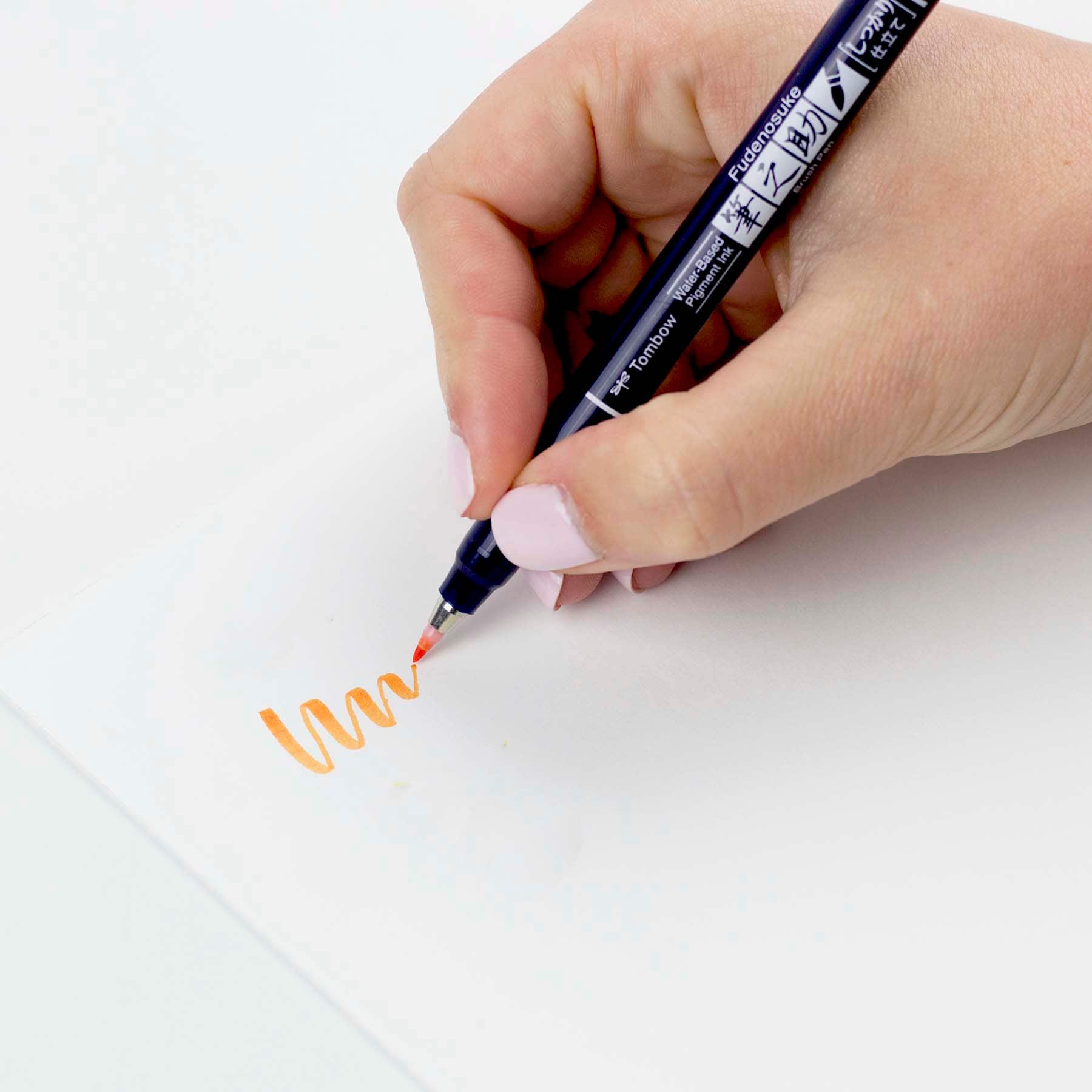 Tombow fudenosuke hard tip brush pen Clearance