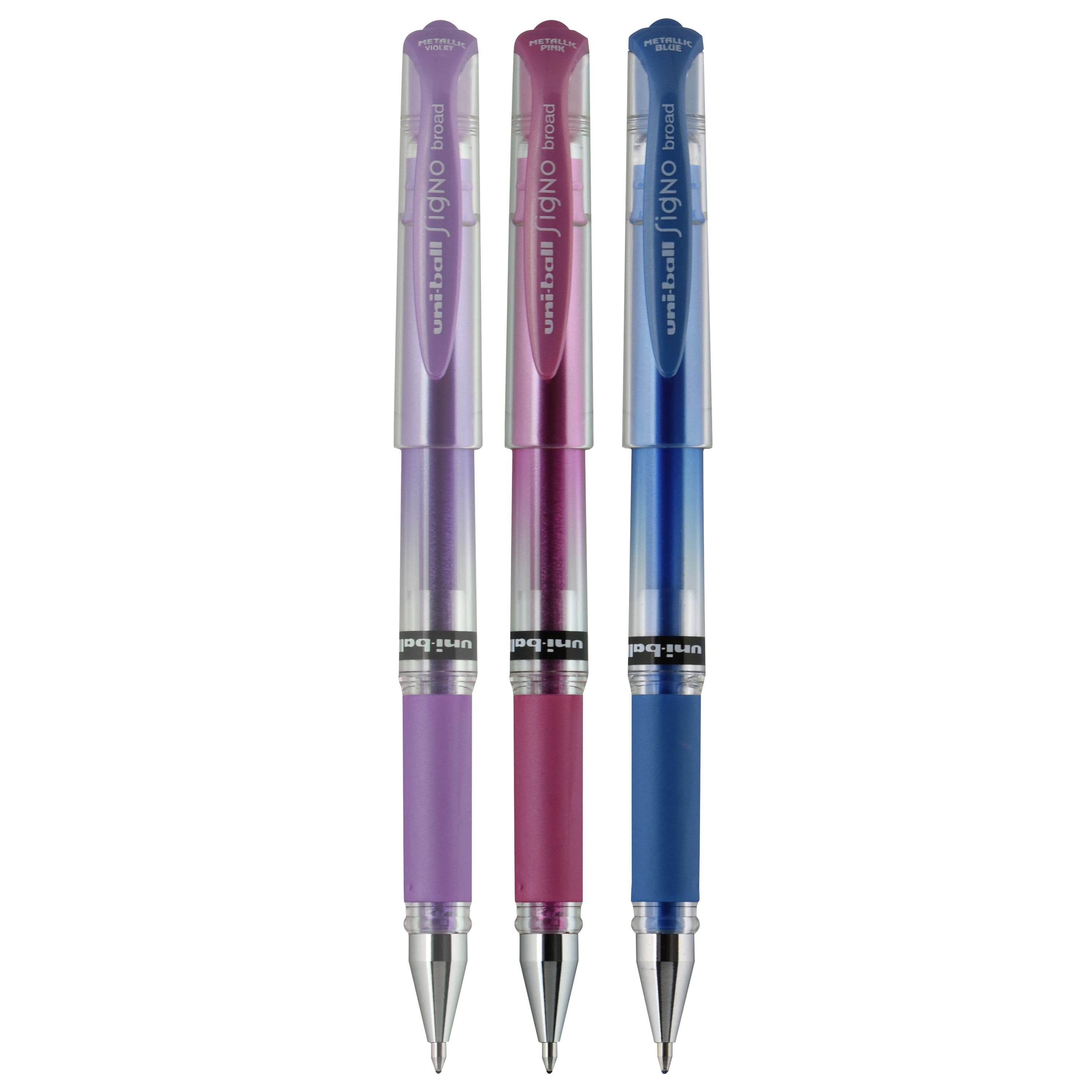 uniball&#x2122; GEL IMPACT 1mm Metallic 3 Color Gel Pen Set