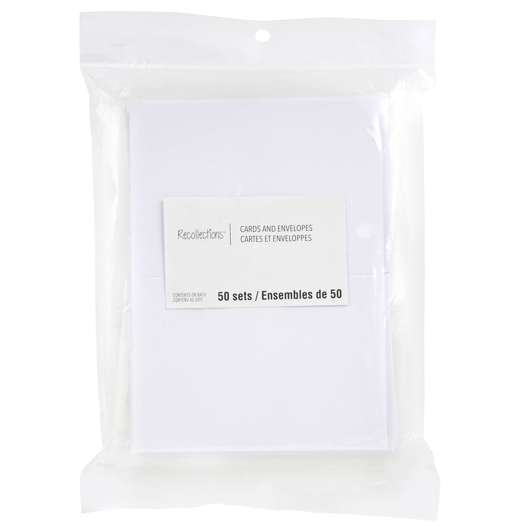 Folded Cards & Envelopes by Recollections™, 3.5" x 4.87"