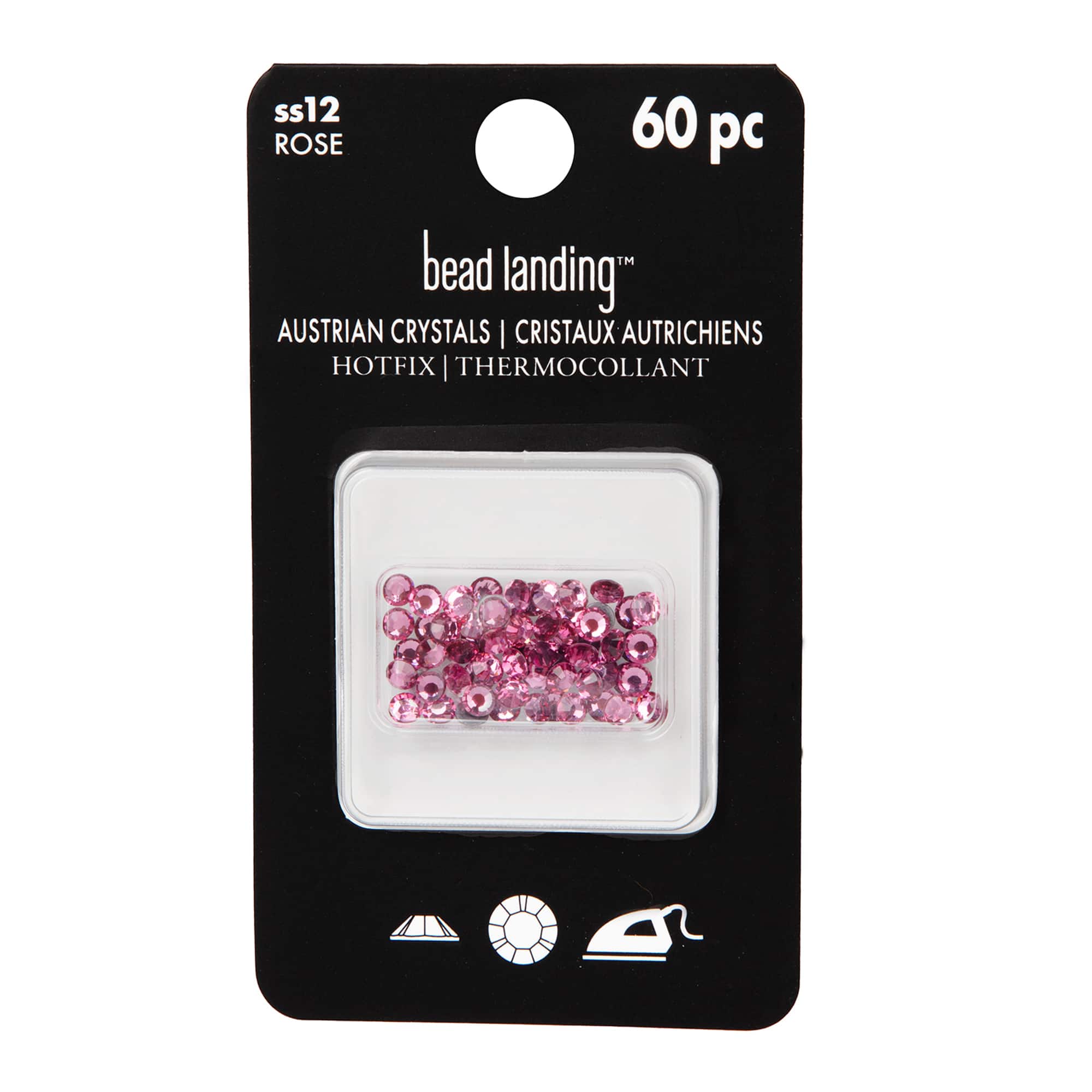 6 Packs: 60 ct. (360 total) SS12 Hotfix Austrian Crystals by Bead Landing™