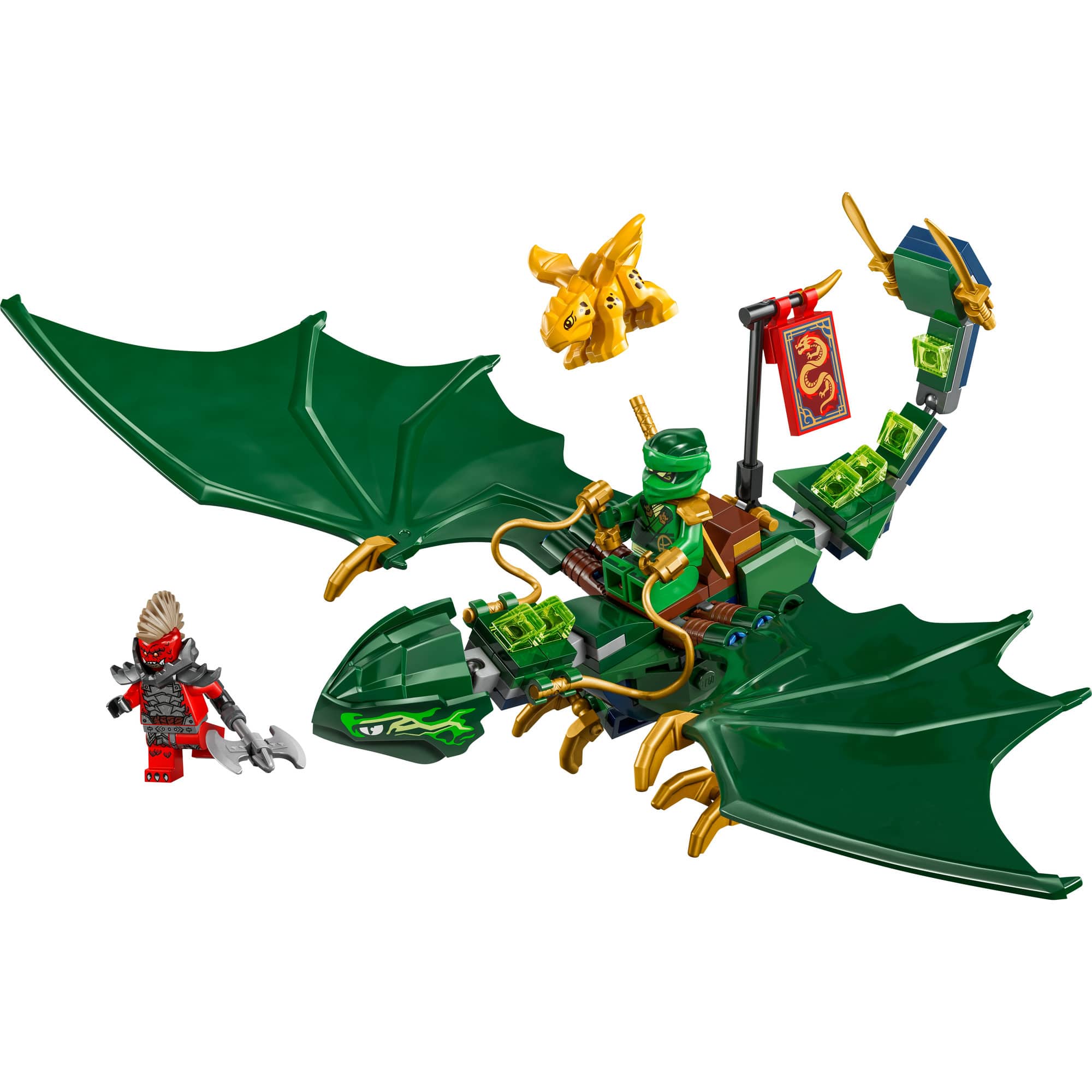 LEGO® NINJAGO® Lloyd's Green Forest Dragon Toy 71829 | Michaels