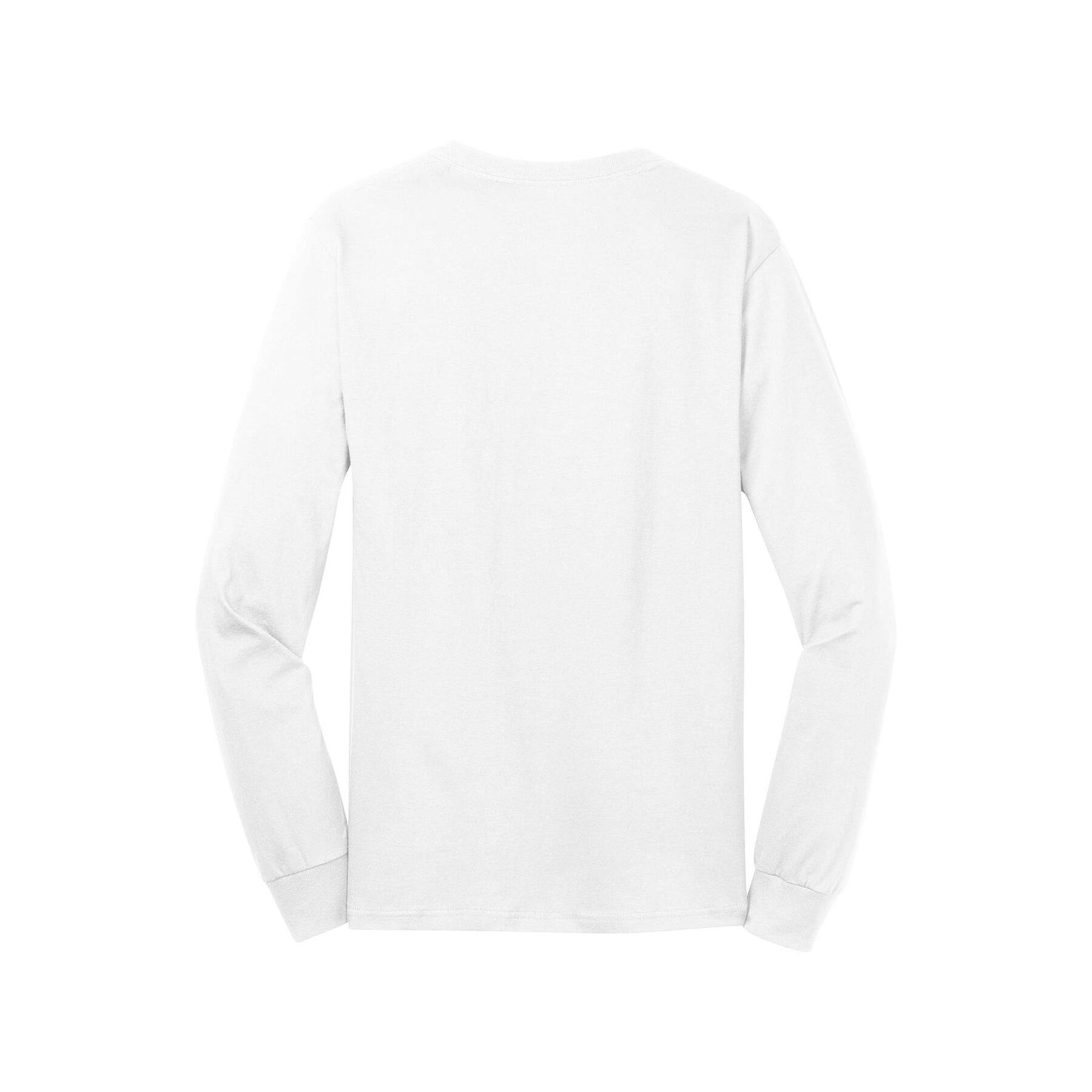 Port & Company® Core Cotton Long Sleeve Crew Neck T-Shirt