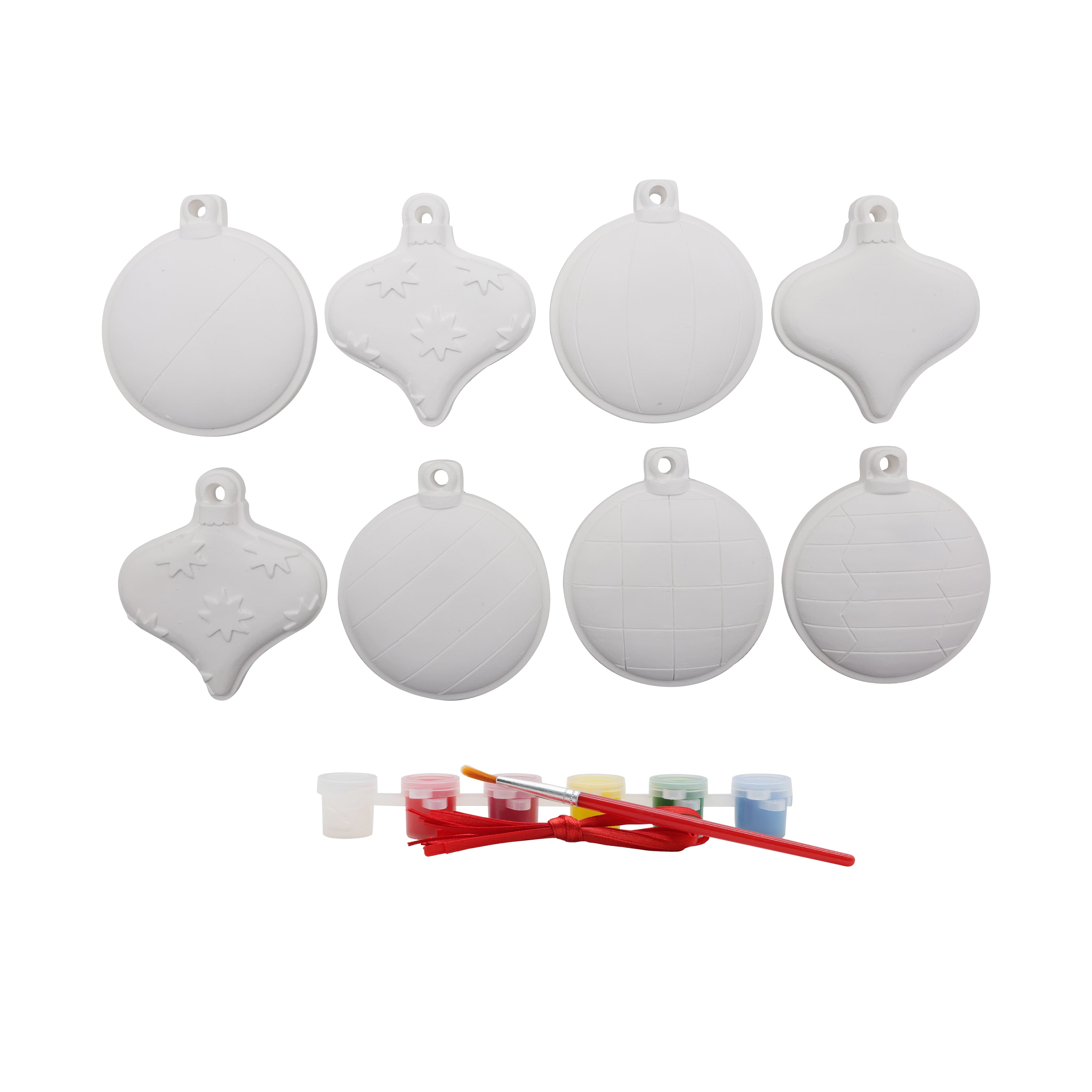 Classic Shapes Plaster Ornament Kit by Creatology&#x2122;
