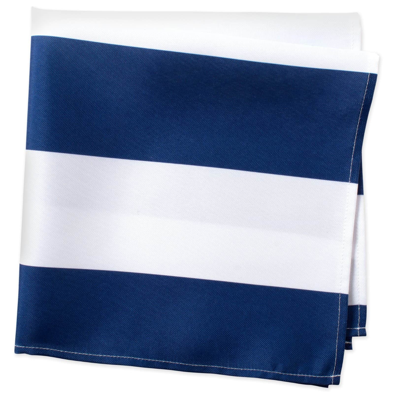 DII&#xAE; Nautical Blue Cabana Striped Outdoor Napkins, 6ct.