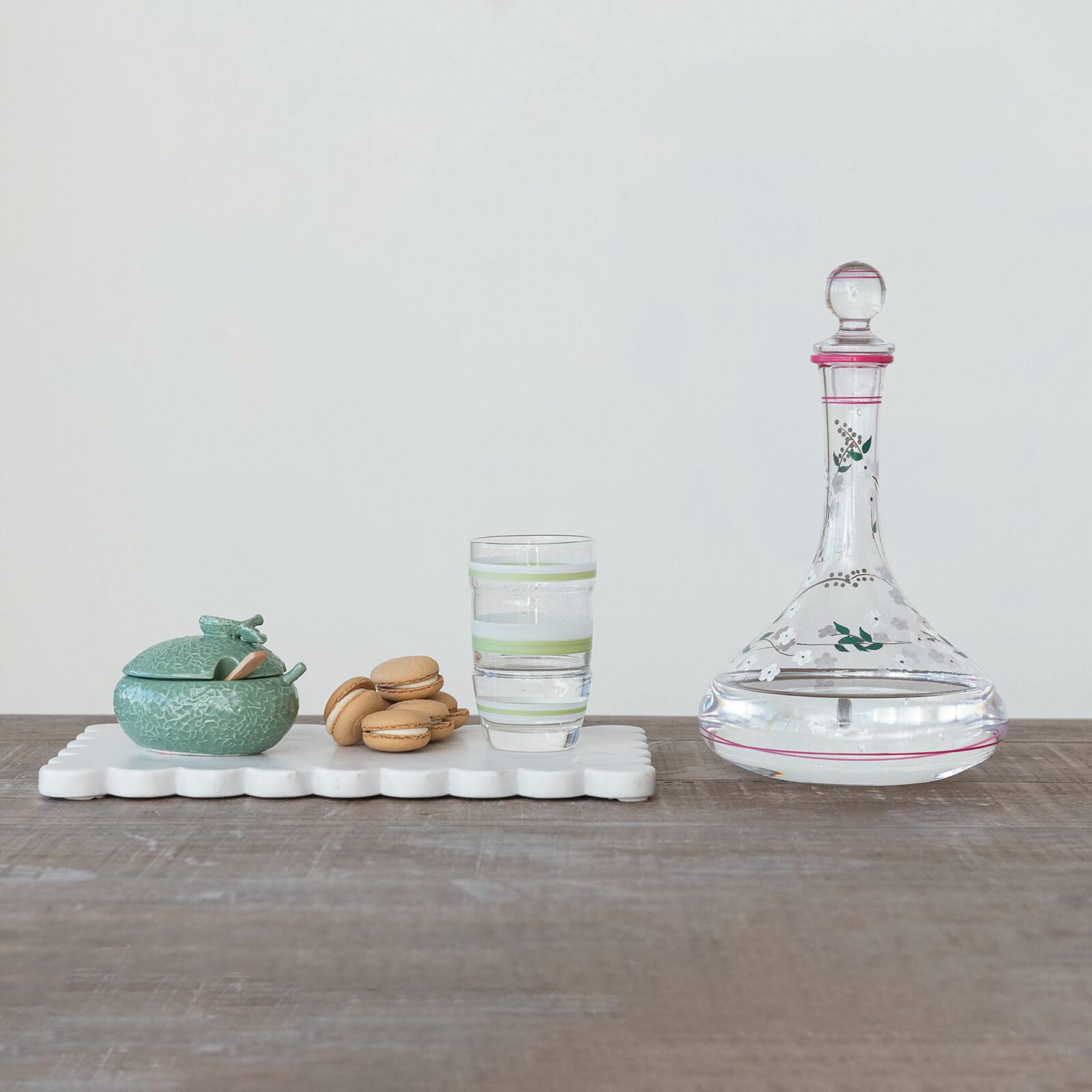 Hello Honey® 60oz. Botanical Bliss Glass Decanter