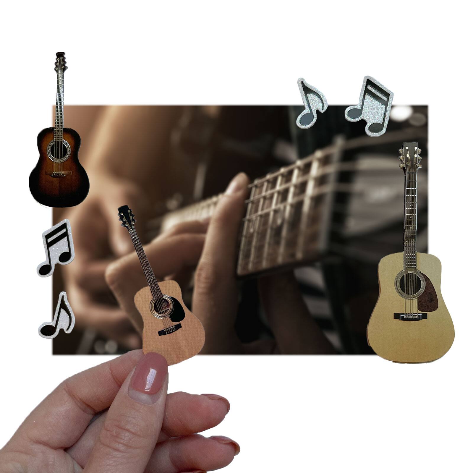 Acoustic Guitar Stickers by Recollections&#x2122;