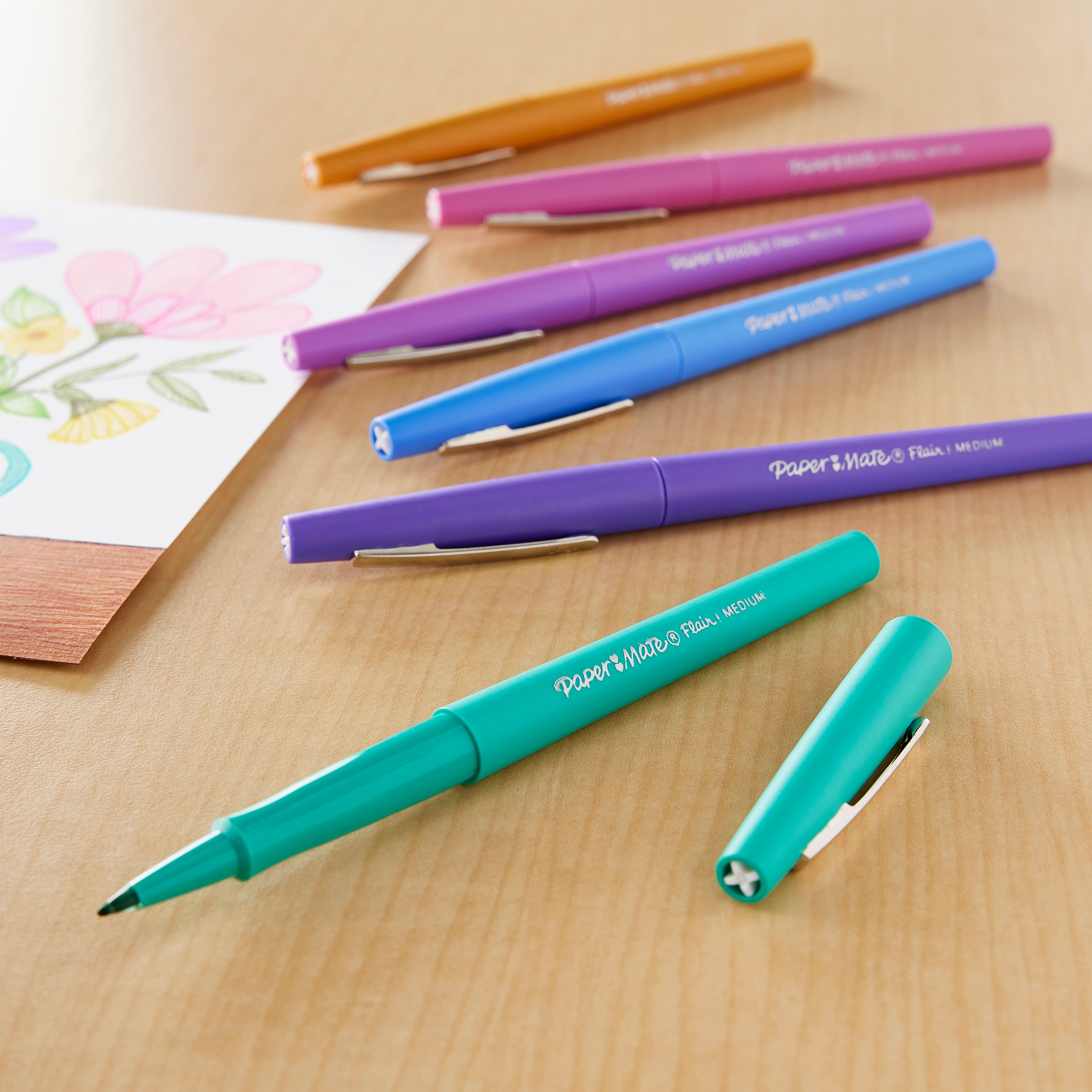 Paper Mate&#xAE; Flair&#xAE; Felt Tip Pen Set, 6 Color Candy Pop