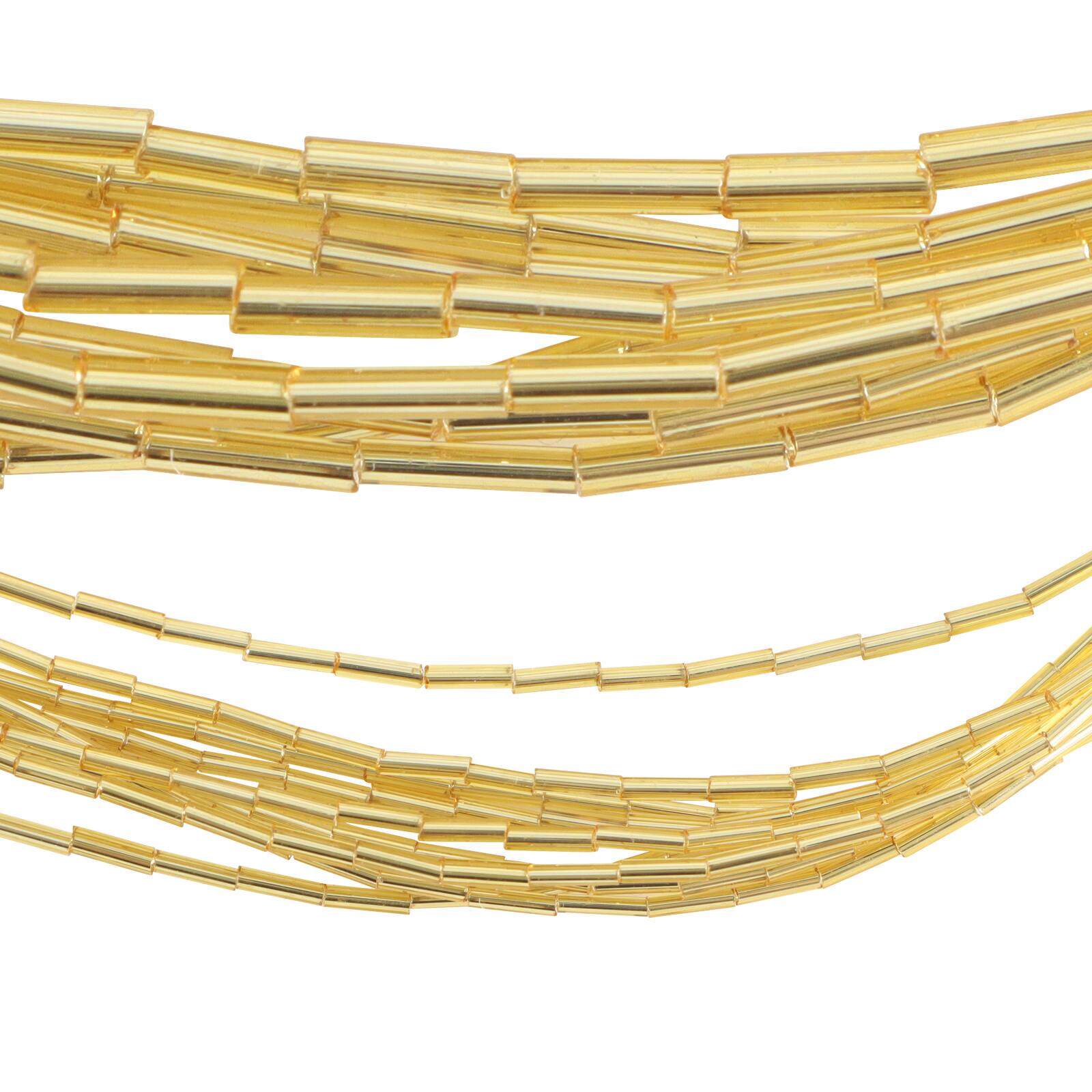 Glass Bugle Seed Beads, 5mm by Bead Landing™ Michaels