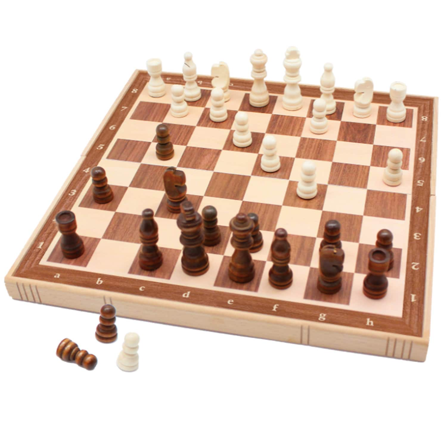 ROO Games Deluxe Magnetic Travel Chess Set