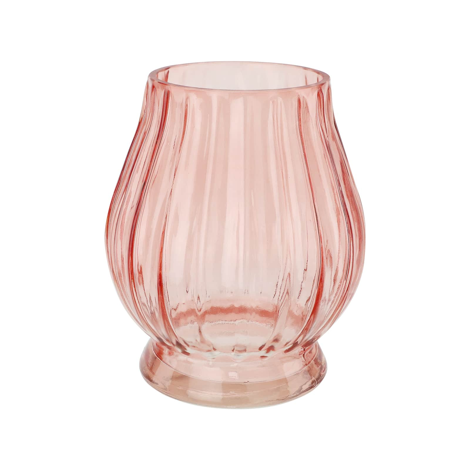 5.5&#x22; Pink Tabletop Glass Vase by Ashland&#xAE;