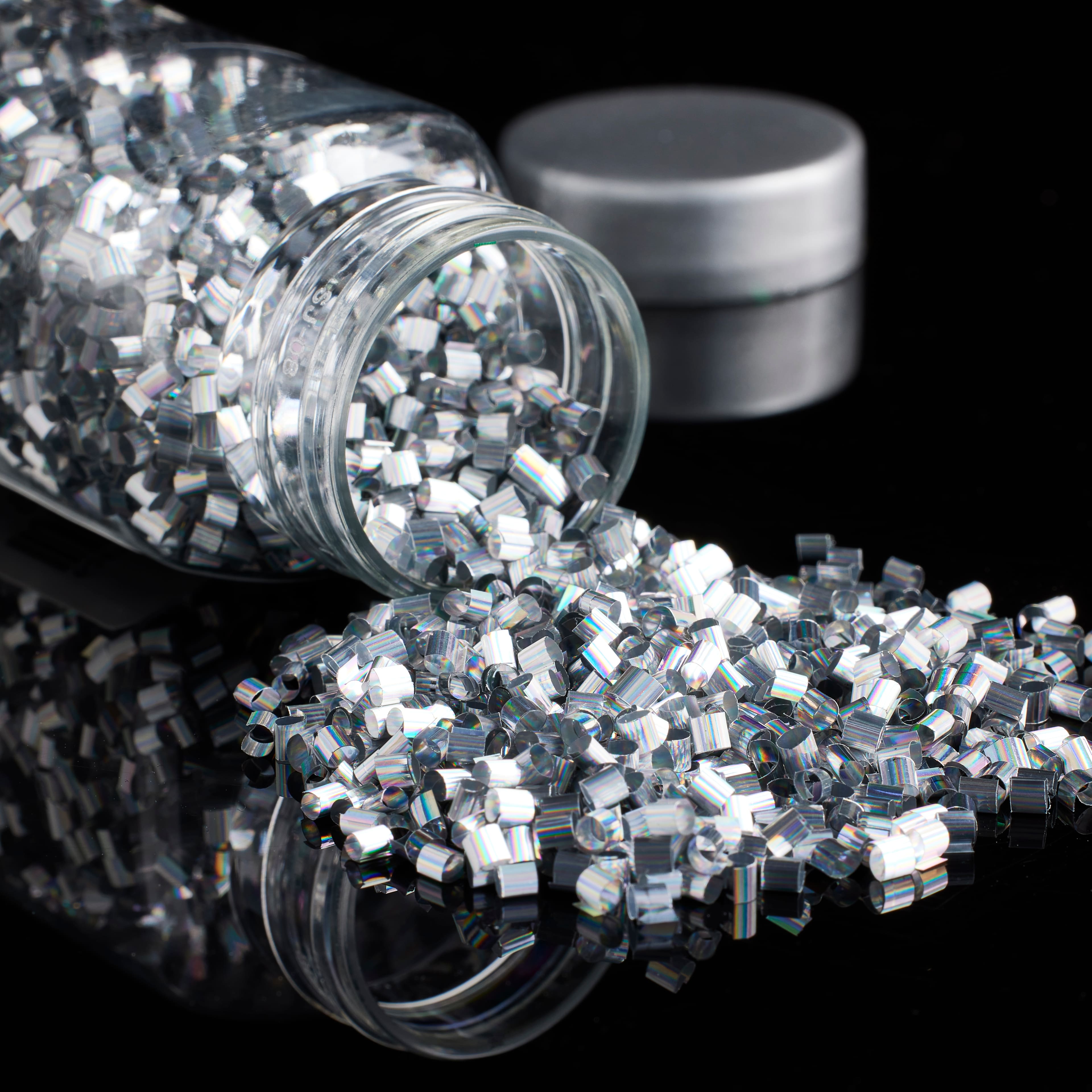 Silver Specialty Polyester Glitter by Recollections&#x2122;
