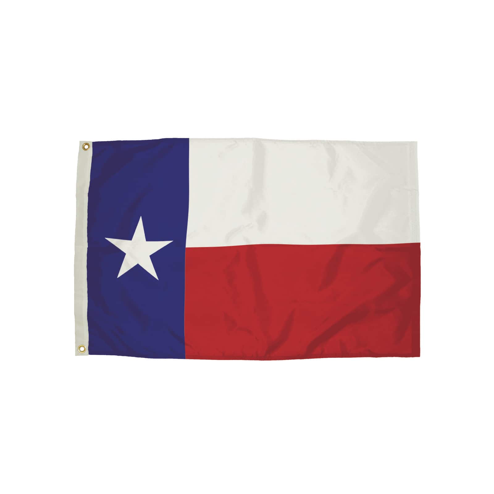 Flagzone Texas Outdoor Flag with Heading &#x26; Grommets