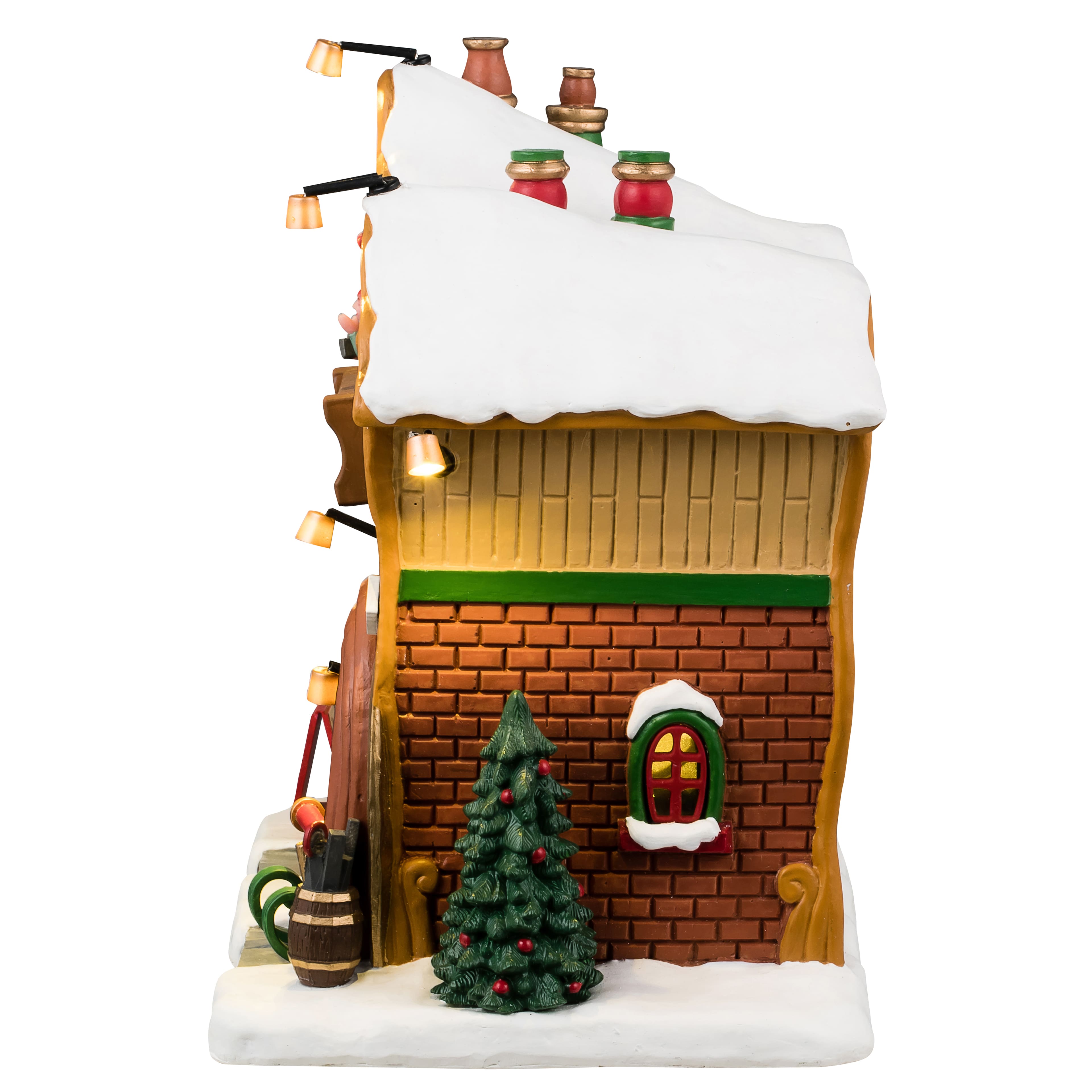 Lemax&#xAE; Santa&#x27;s Wonderland&#xAE; Li&#x27;l Murph&#x27;s Sleigh Shop