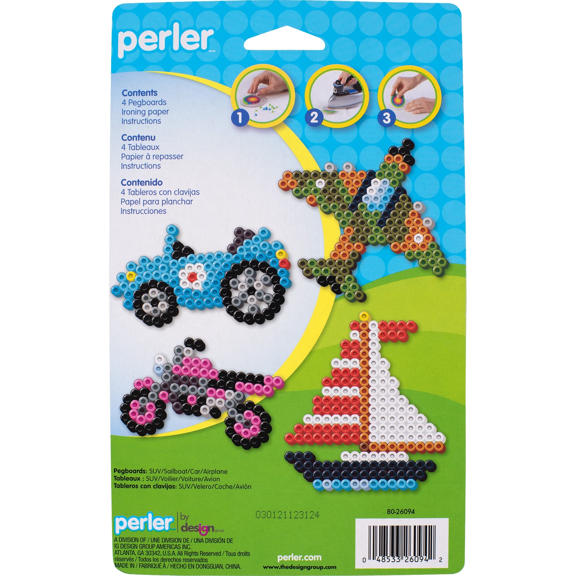 Perler&#xAE; Fun Fusion Journeys Pegboards