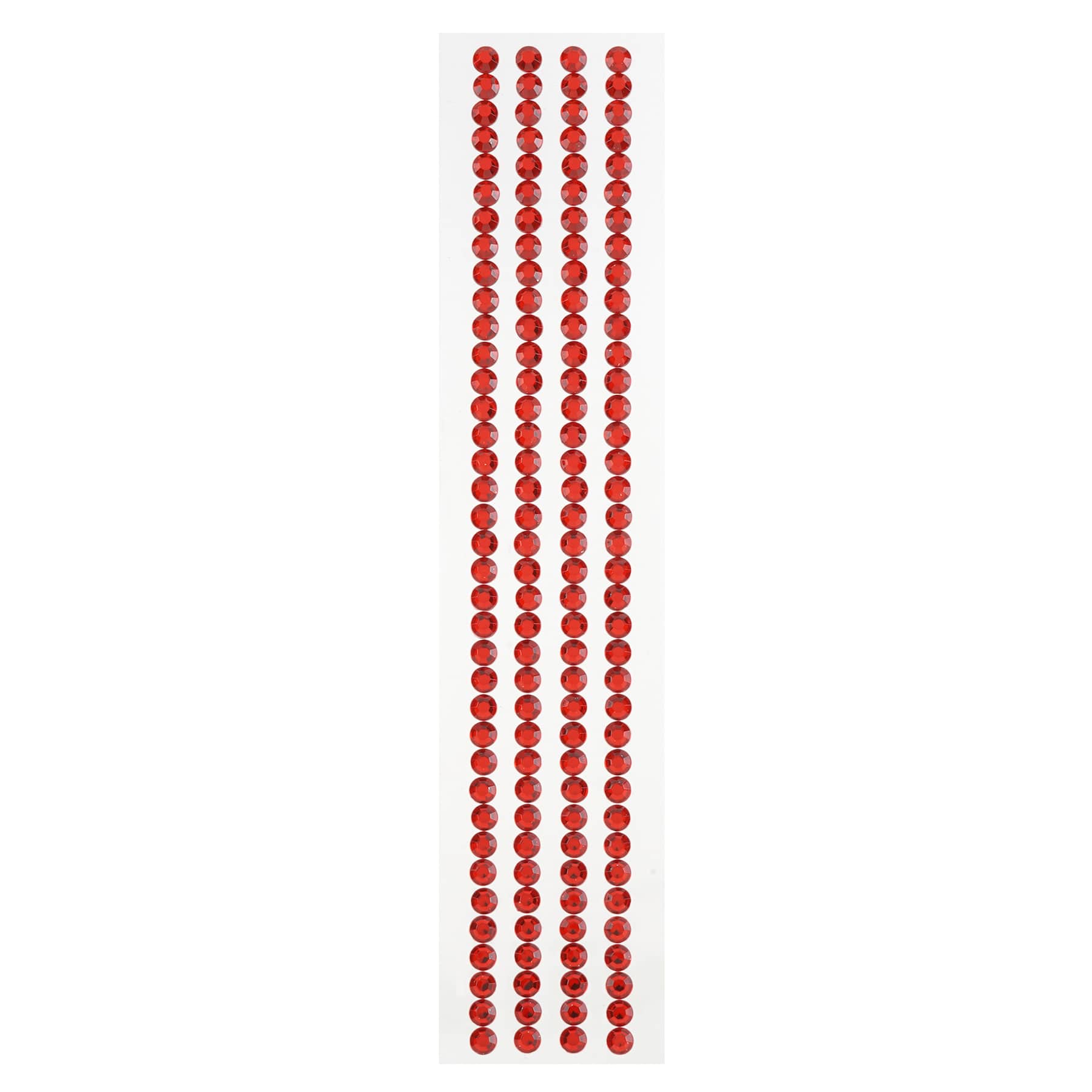 12 Packs: 4 ct. (48 total) Red Striped Bling Stickers by Recollections™
