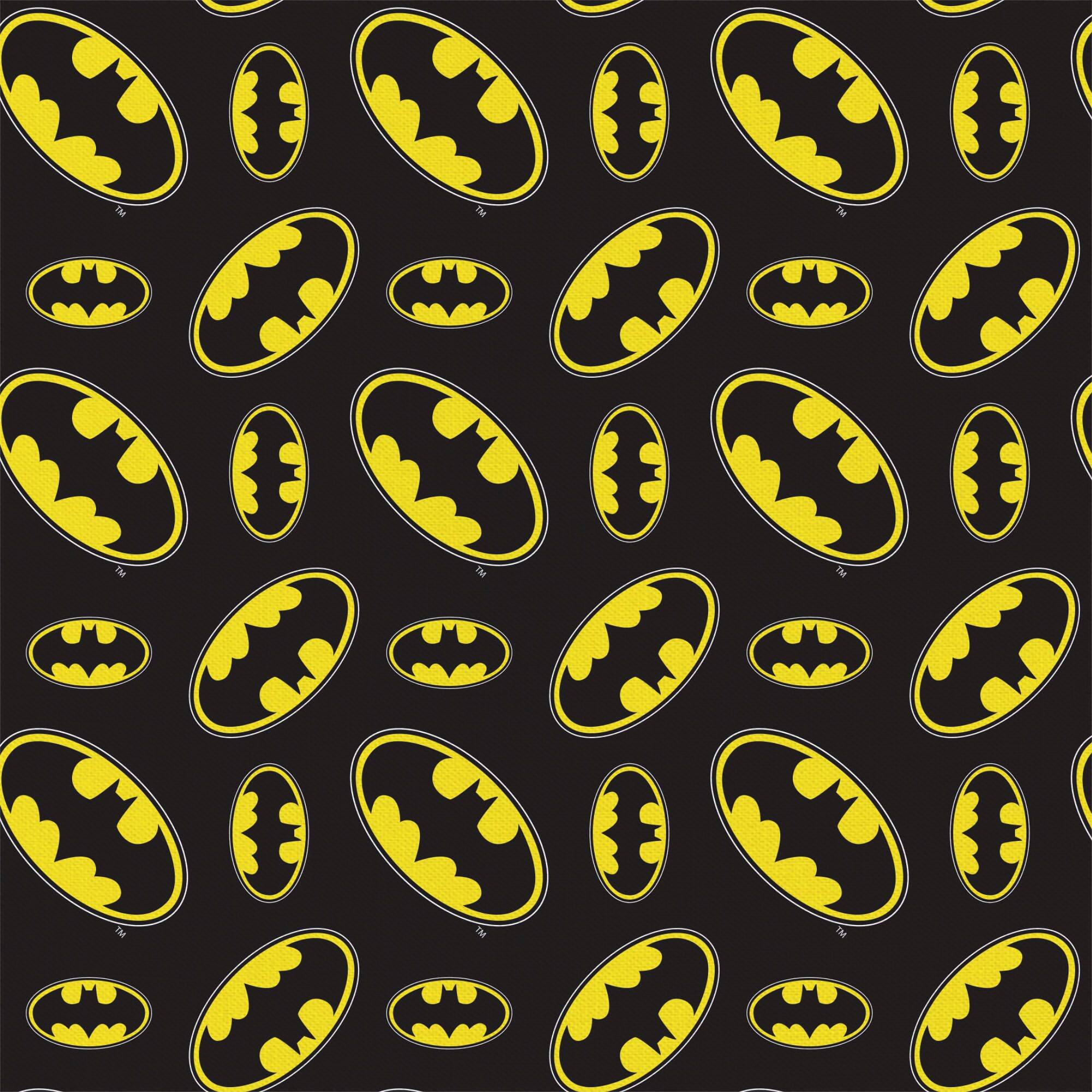 DC Comics Batman Toss Cotton Fabric 8yd. Bolt