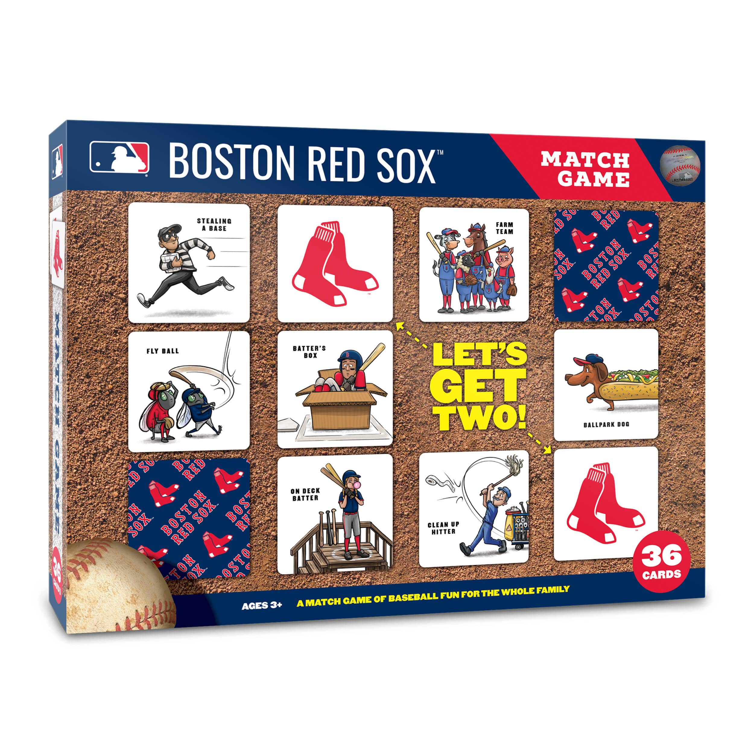 Major League Baseball Licensed Memory Match Game
