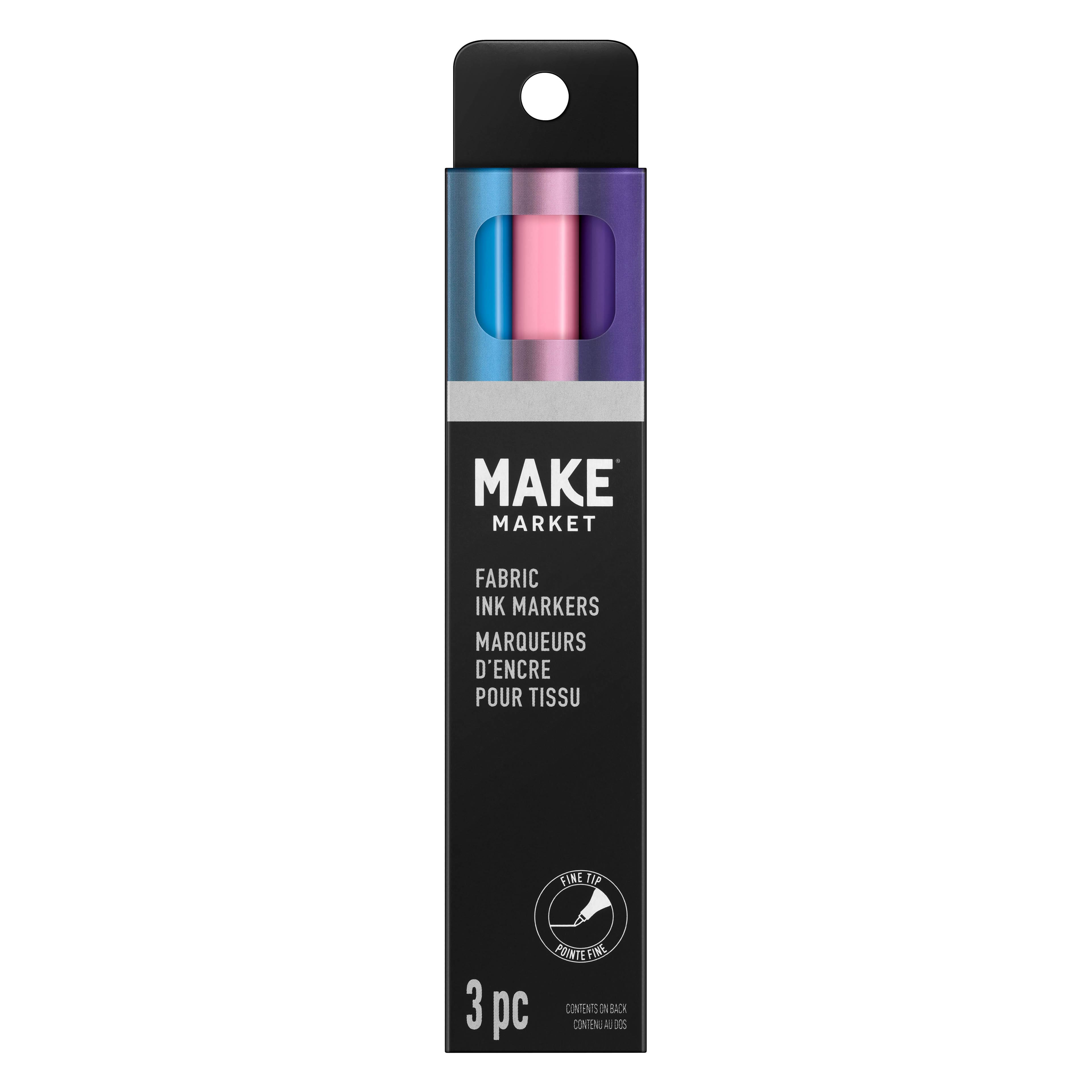 Cool Fine Tip Fabric Ink Markers by Make Market®