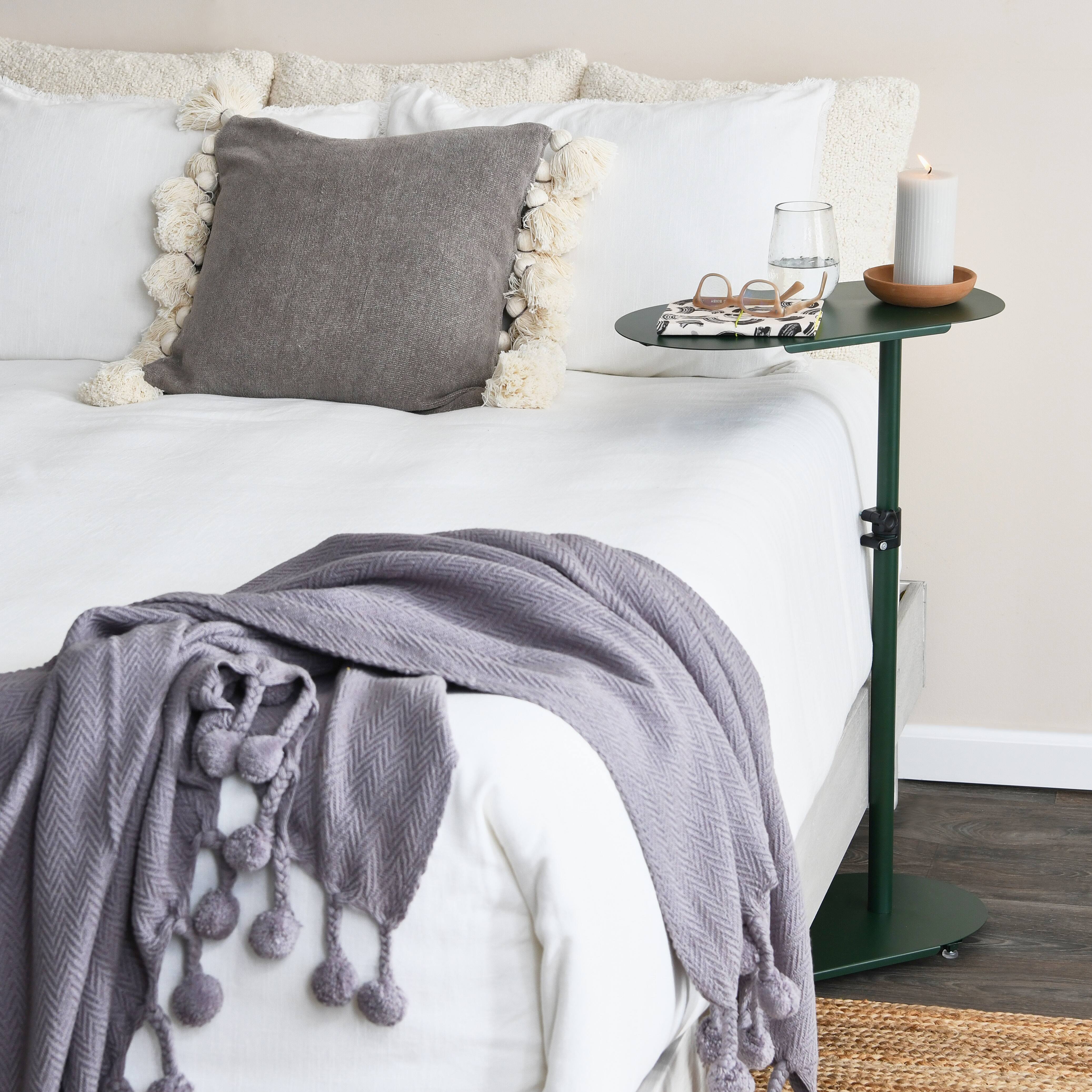 Hello Honey&#xAE; Modern Adjustable C-Shaped End Table