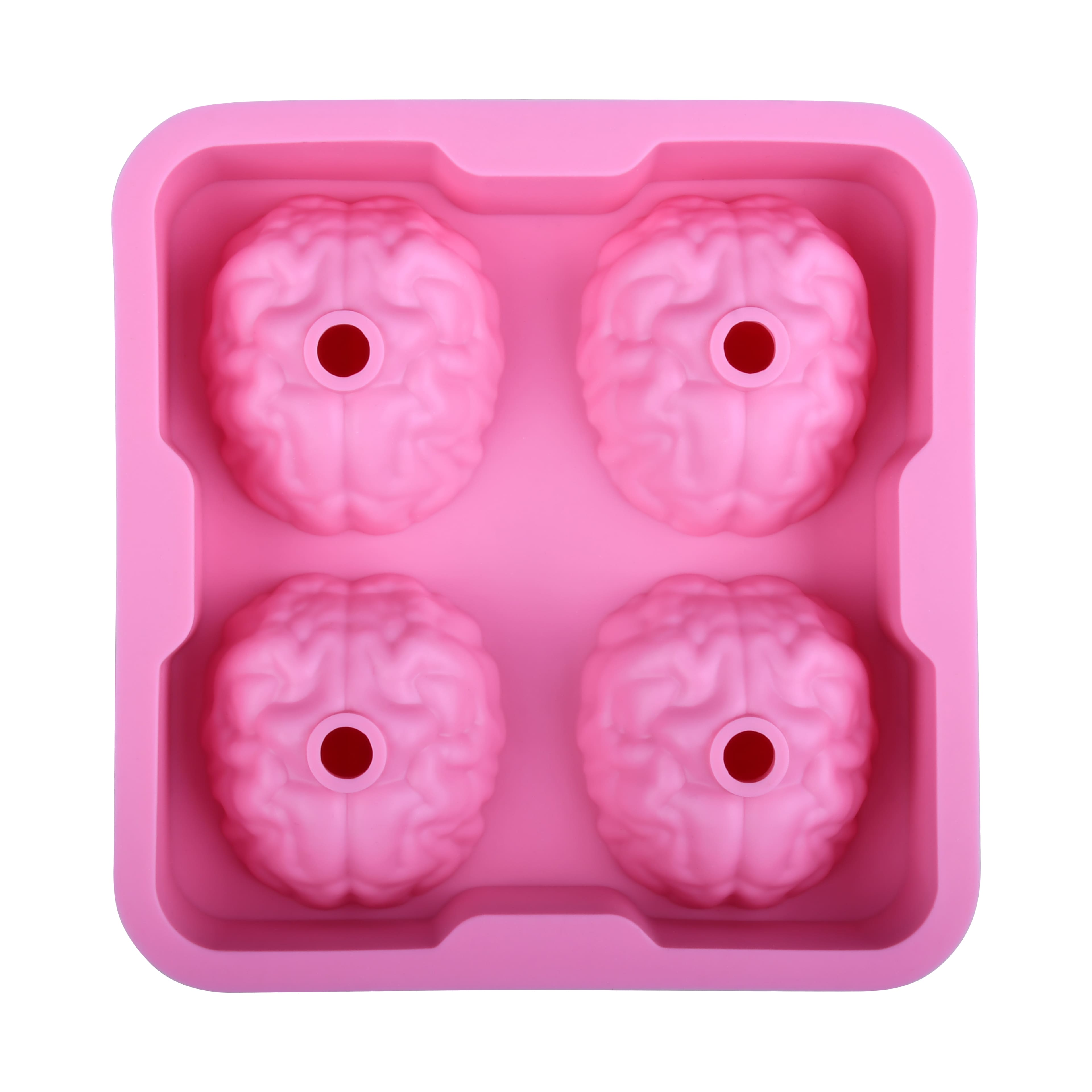Brain 3D Silicone Ice Mold by Makery&#x2122;