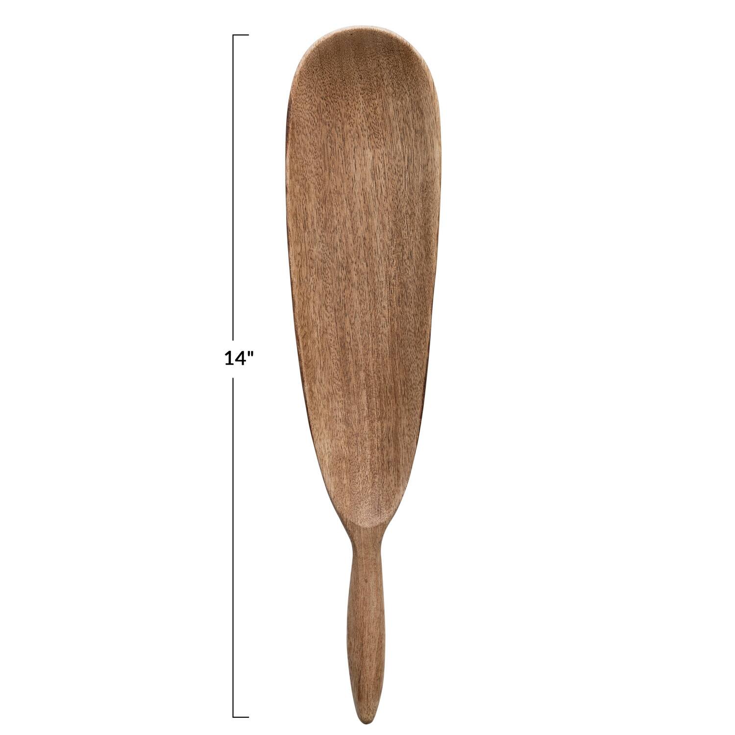 Hello Honey&#xAE; Modern Wood Serving Tray with Handle