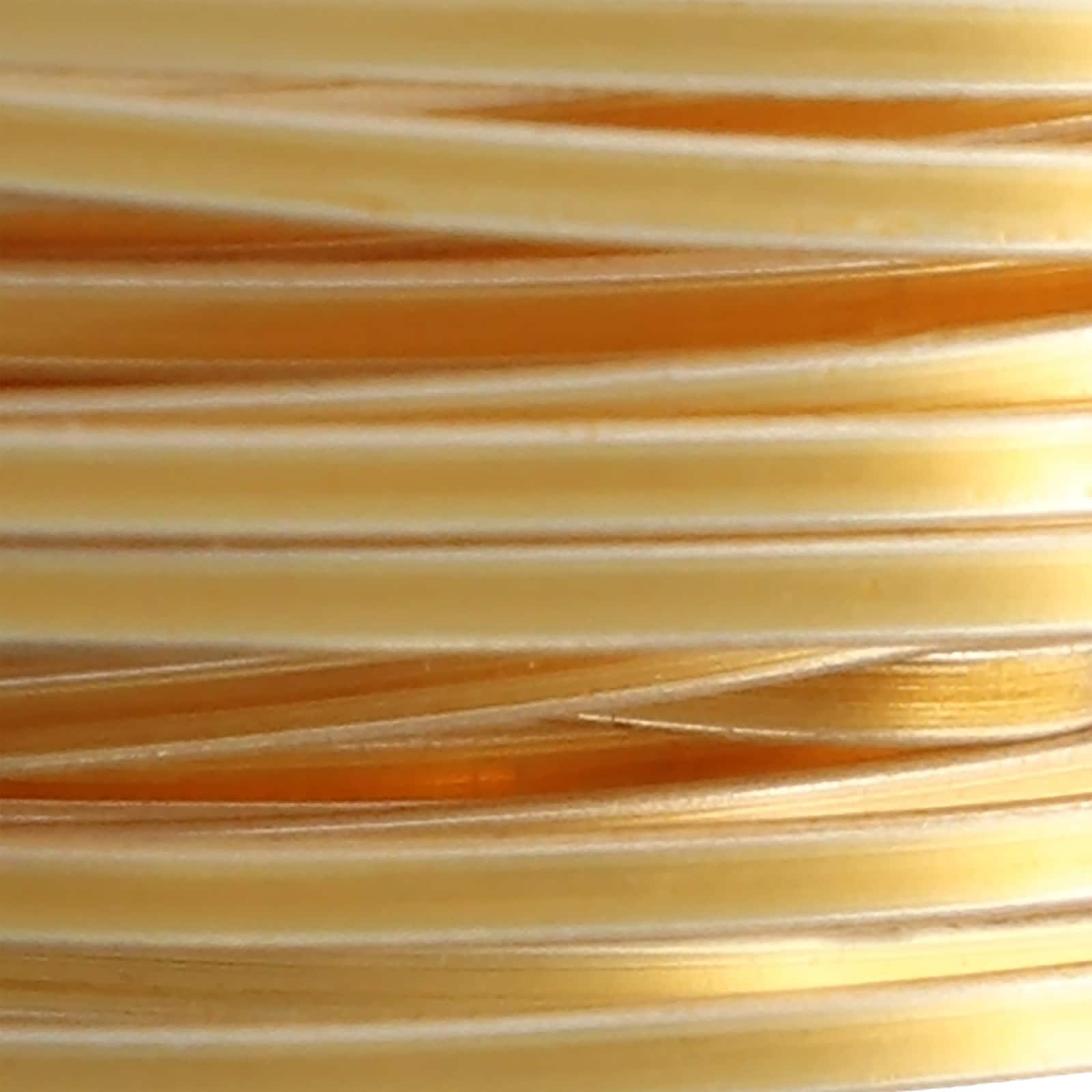 The Beadsmith® Wire Elements™ 21 Gauge Tarnish Resistant Half Round Soft Temper Wire, 4yd.