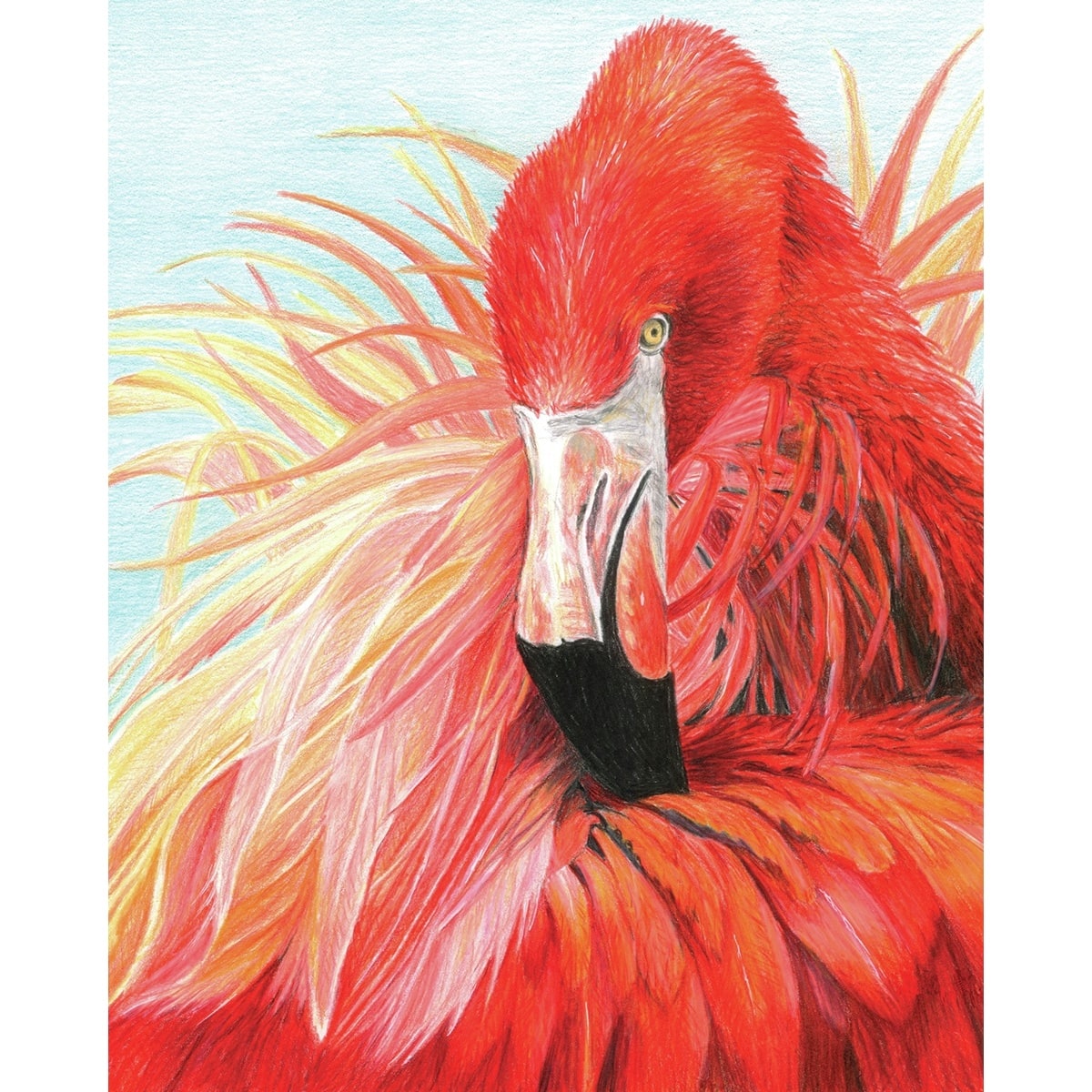 Royal & Langnickel® Flamingo Colour Pencil™ by Number Kit