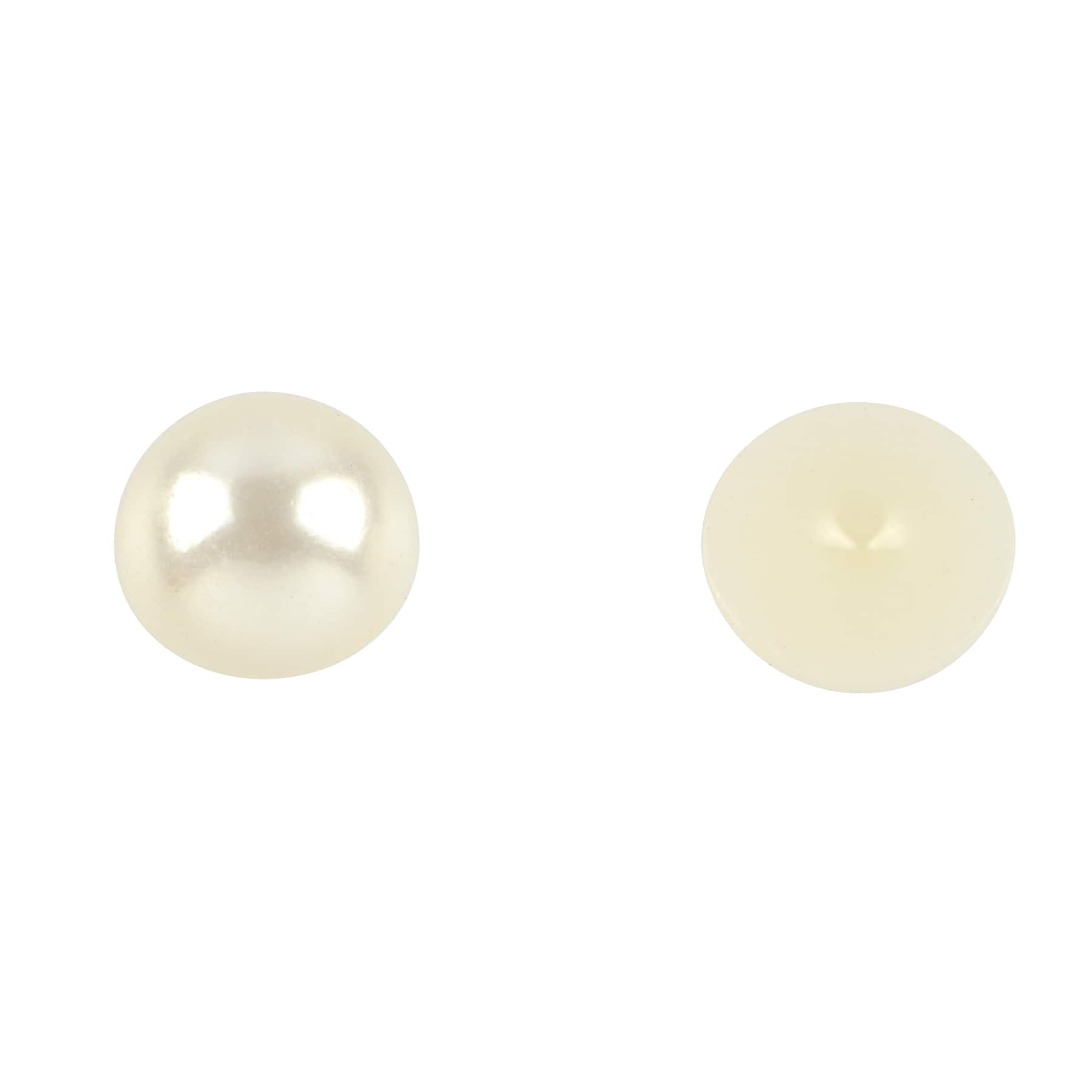 Plastic Flatback Pearls by Bead Landing&#x2122;