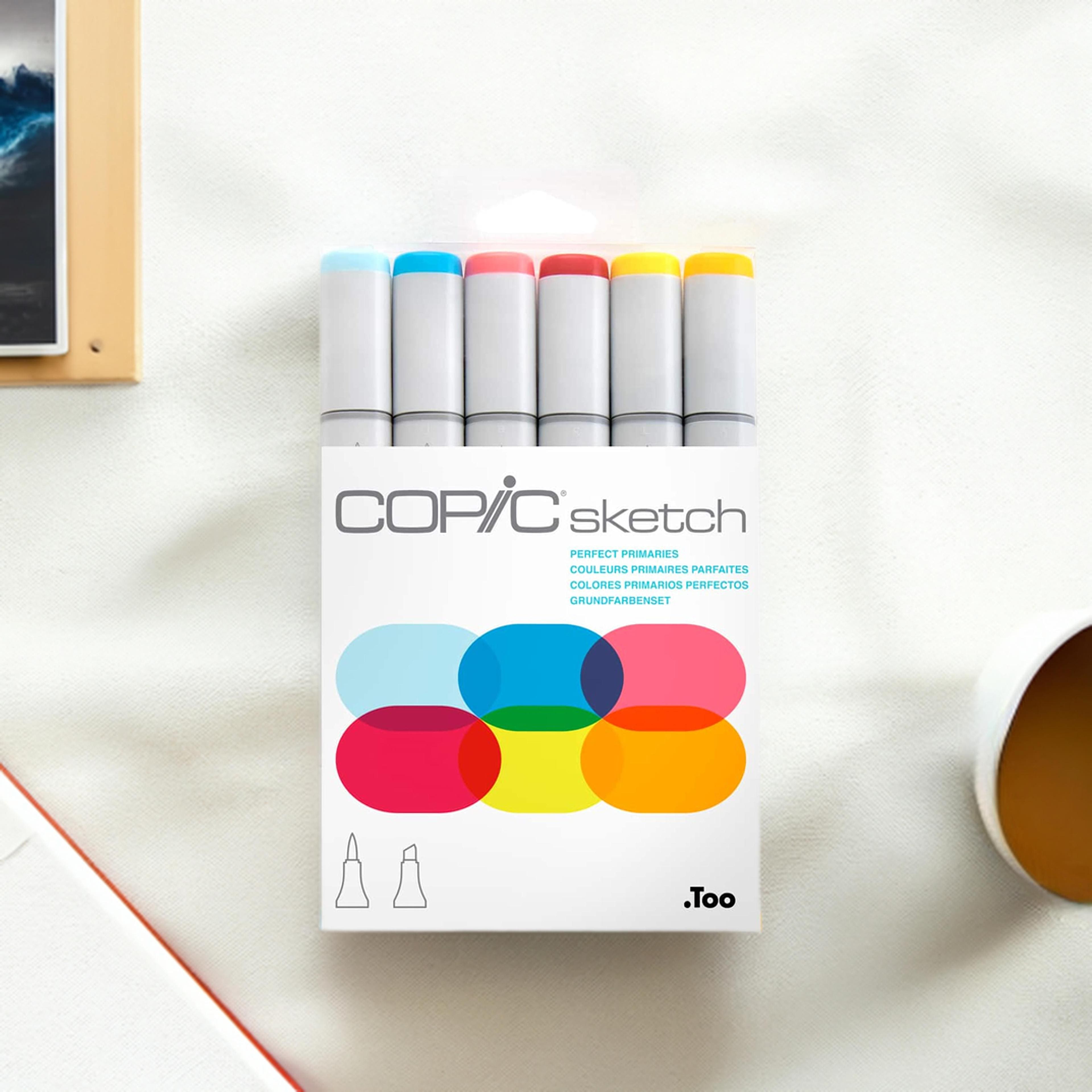 Copic&#xAE; Perfect Primaries Sketch Marker Set