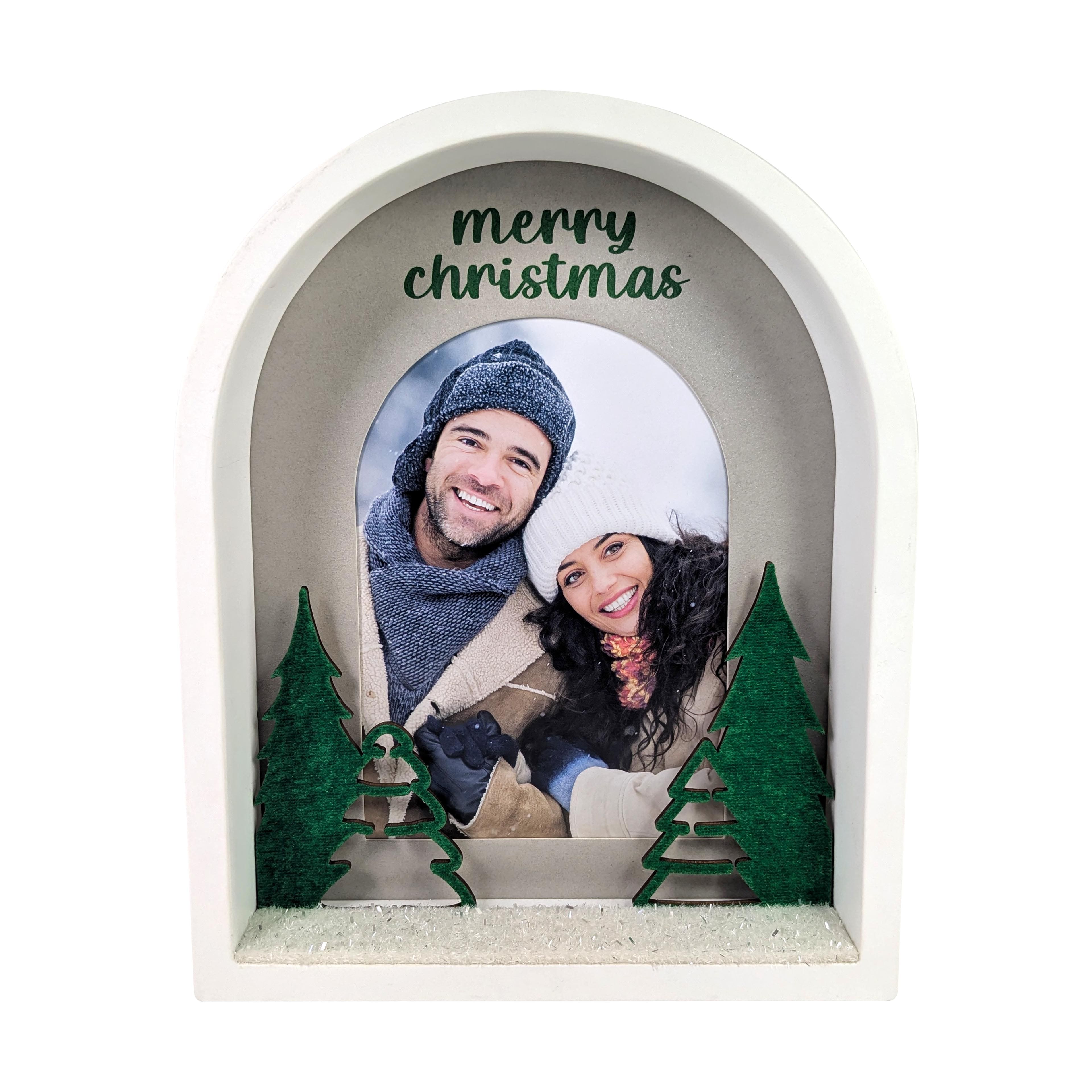 5&#x22; x 7&#x22; Merry Christmas Tabletop Arch Frame by Studio D&#xE9;cor&#xAE;