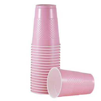 Pink Paper Cups 20ct 9oz