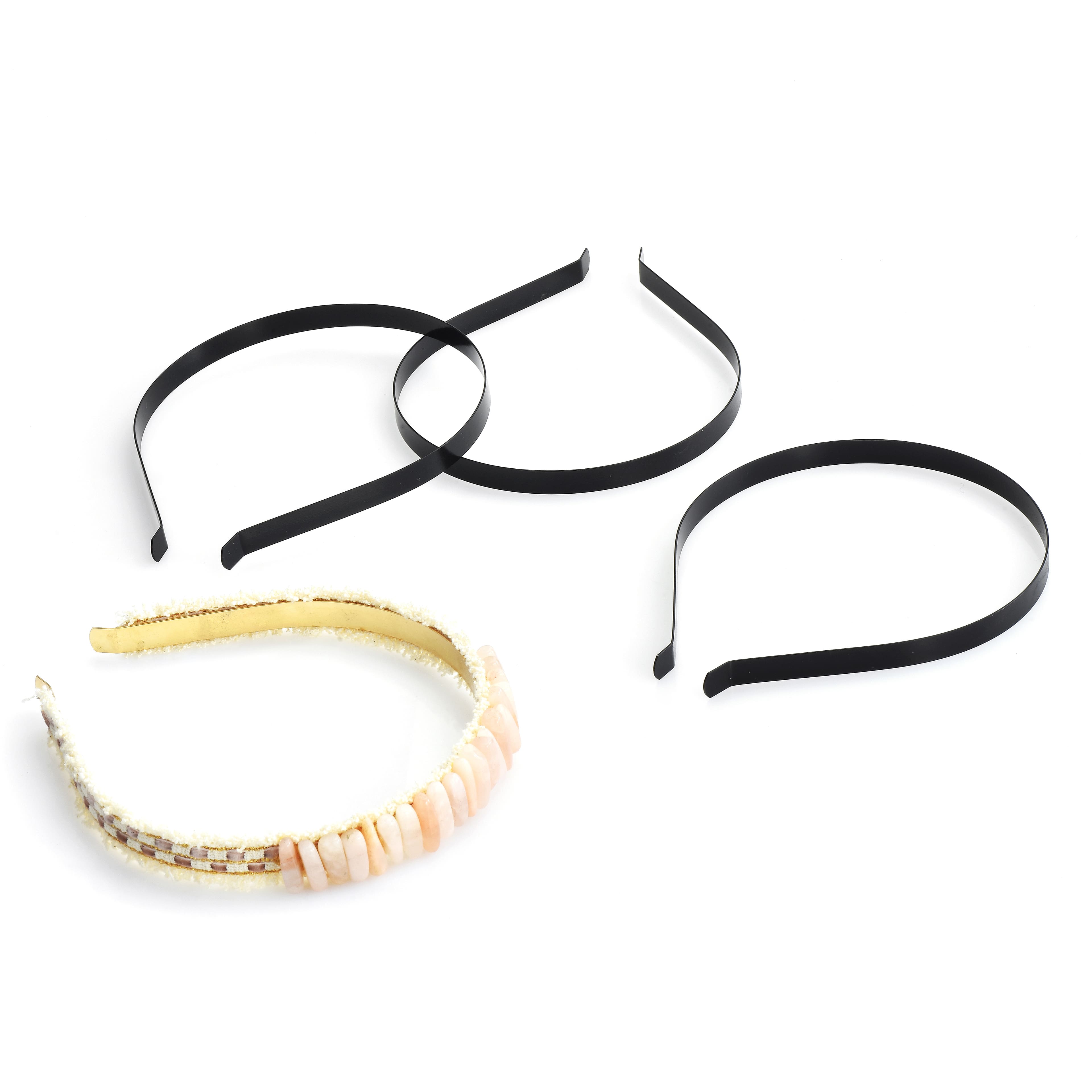 9.4mm Metal Headband Blanks, 4ct. by Bead Landing™