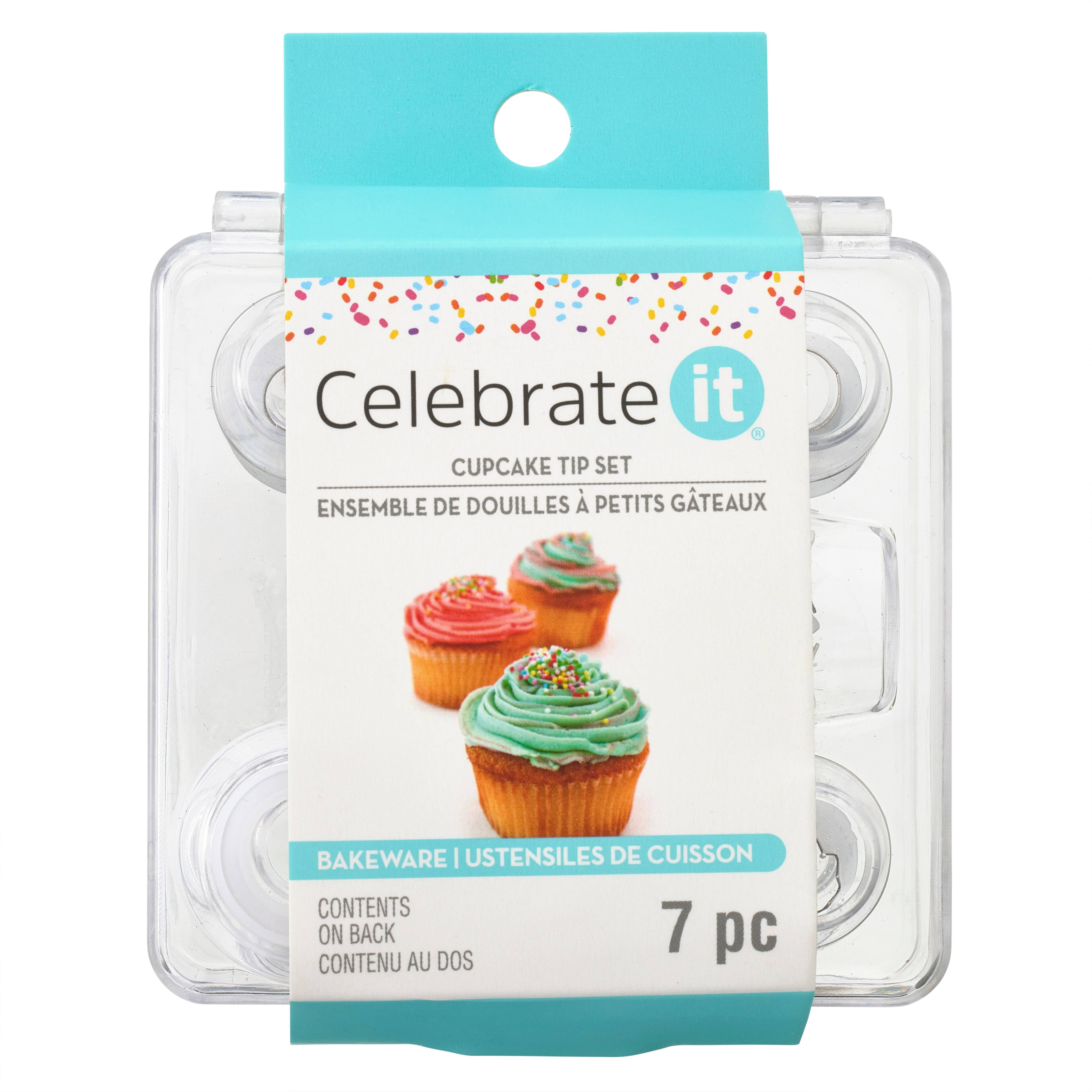 6 Pack: Cupcake Tip Set with Case by Celebrate It&#xAE;