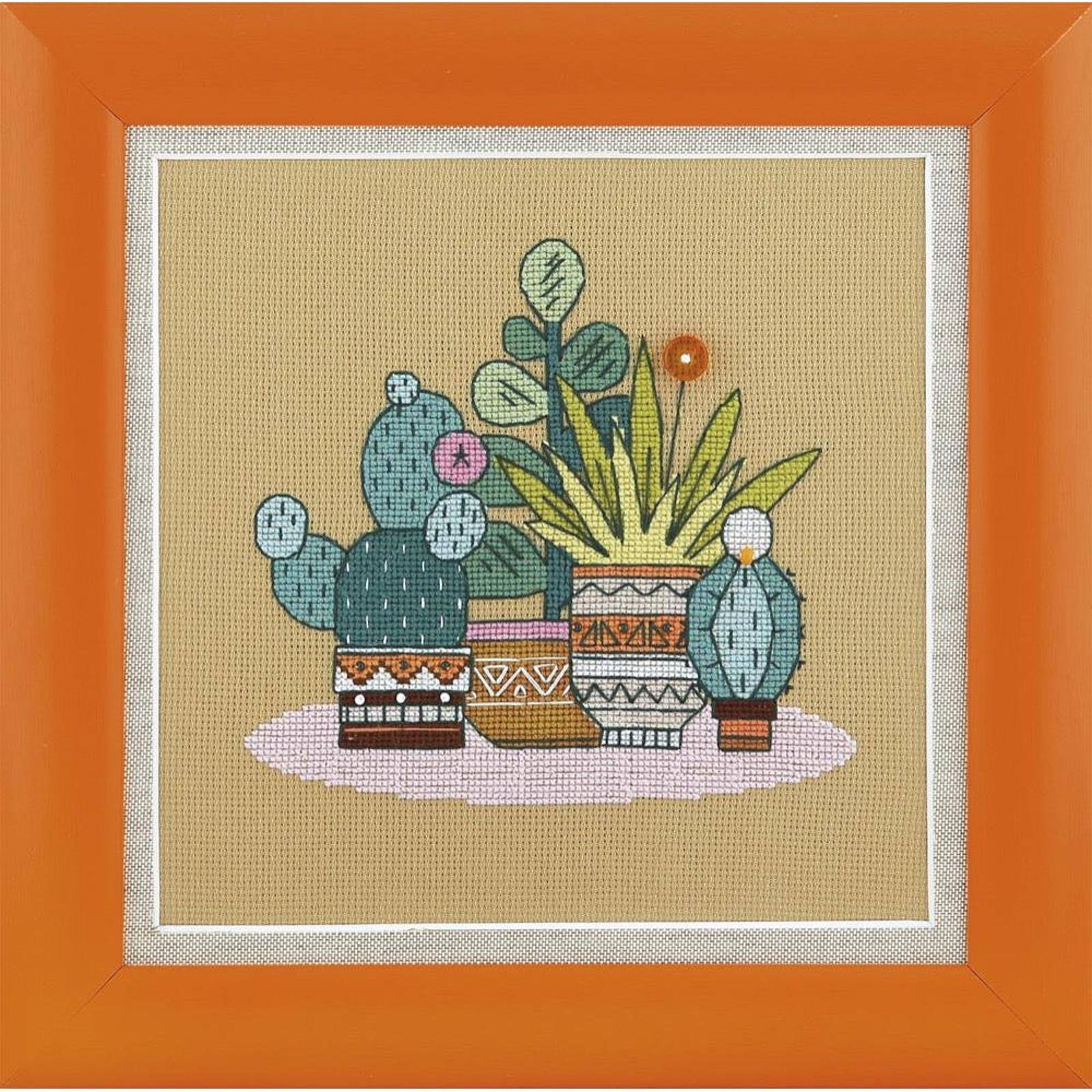 Crystal Art Counted Cross Stitch Kit Triptych Bright Mexico