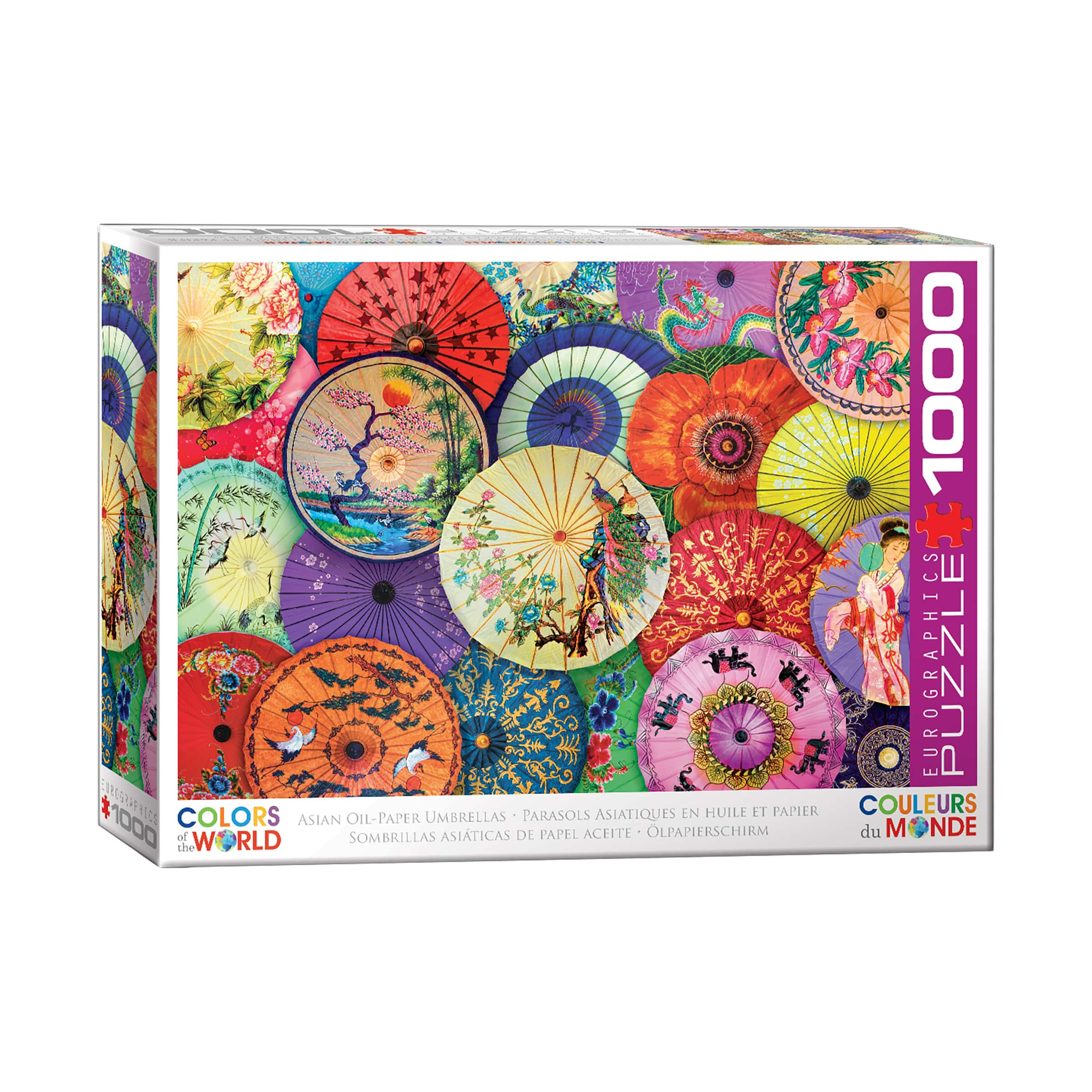 Colors of the World - Asian Oil-Paper Umbrellas: 1000 Pcs