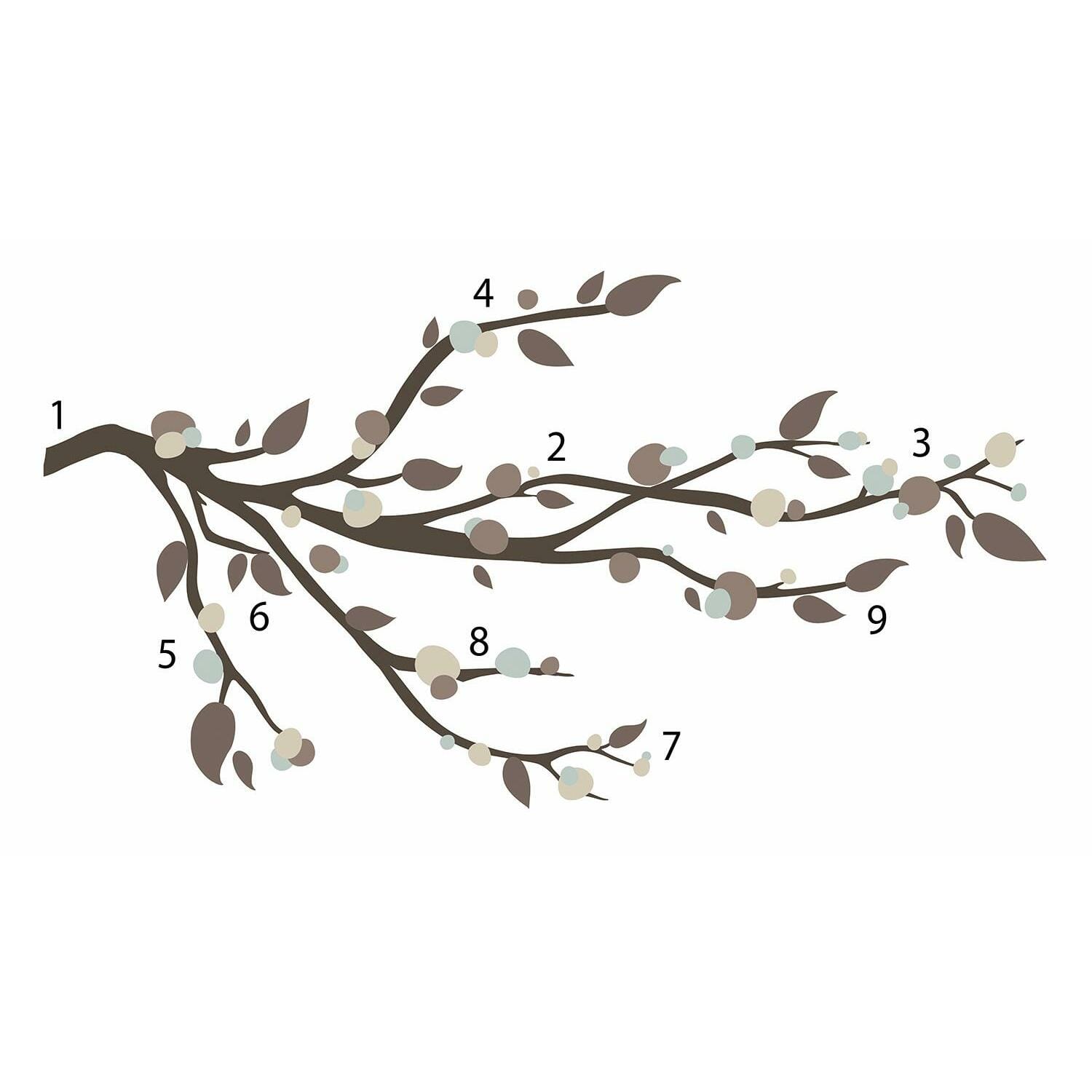 RoomMates Tree Branches Peel & Stick Wall Decals